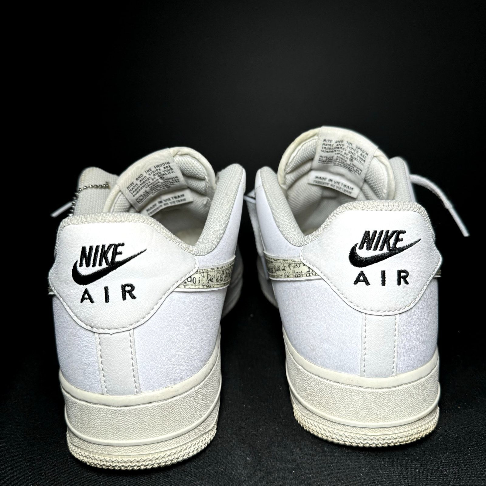 Nike Size 10.5 - Nike Air Force 1'07 LV8 Just Do It Men's Shoes Size US 10.5 / EU 43-44 - 5 Thumbnail