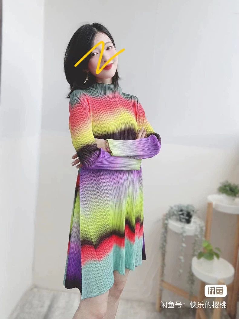 Issey Miyake Issey Miyake Aurora dress Size L / US 10 / IT 46 - 4 Thumbnail
