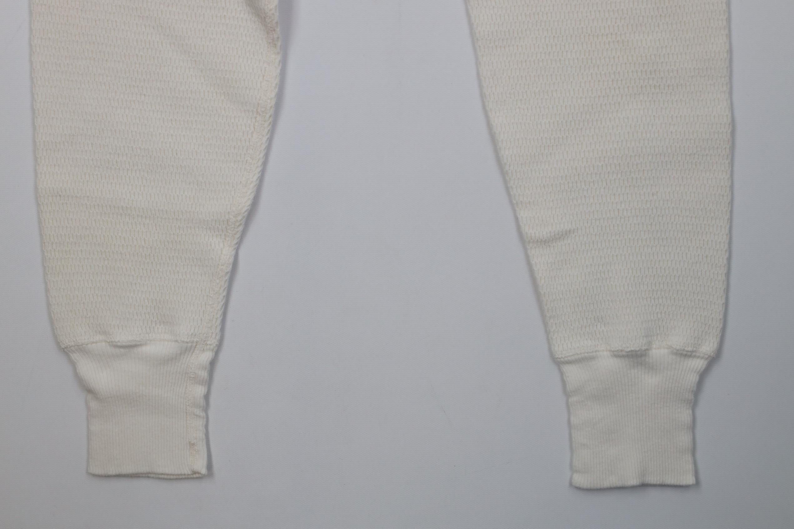 Hanes Vintage 60s Hanes Thermal Knit Joggers Pants Base Layer USA Size US 34 / EU 50 - 10 Thumbnail