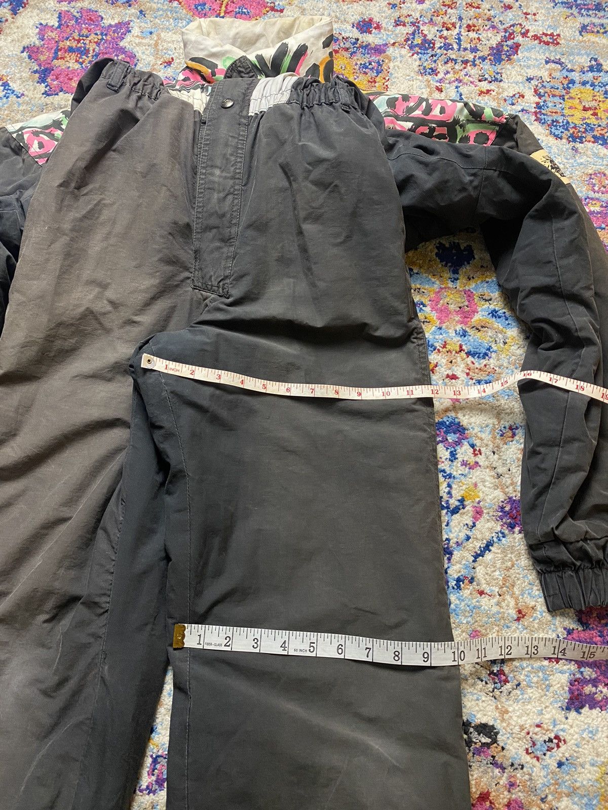 Quiksilver × Vintage VINTAGE QUIKSILVER CLASSIC FACE TRIBE SKI JUMPSUIT Size US 30 / EU 46 - 15 Thumbnail
