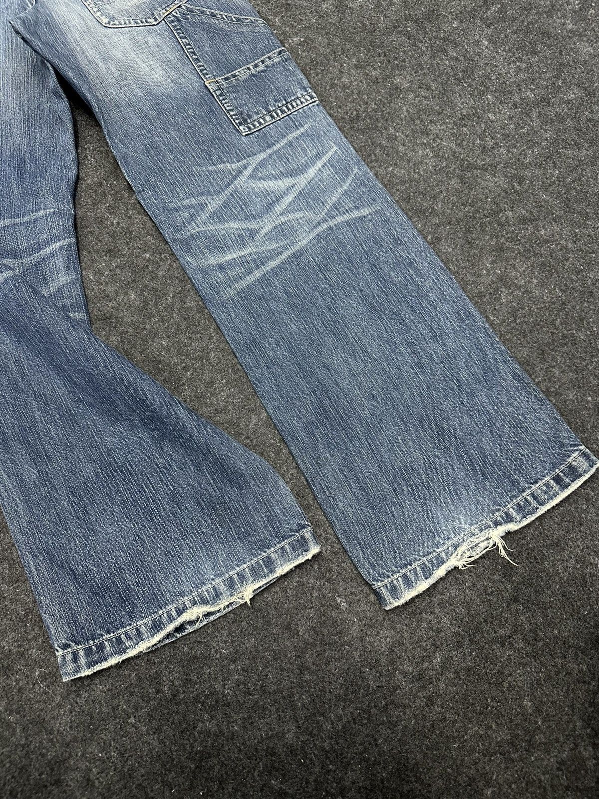 Beauty Beast × Japan Blue × Japanese Brand Japanese Carpenter Denim Pant F59 Size US 32 / EU 48 - 4 Thumbnail