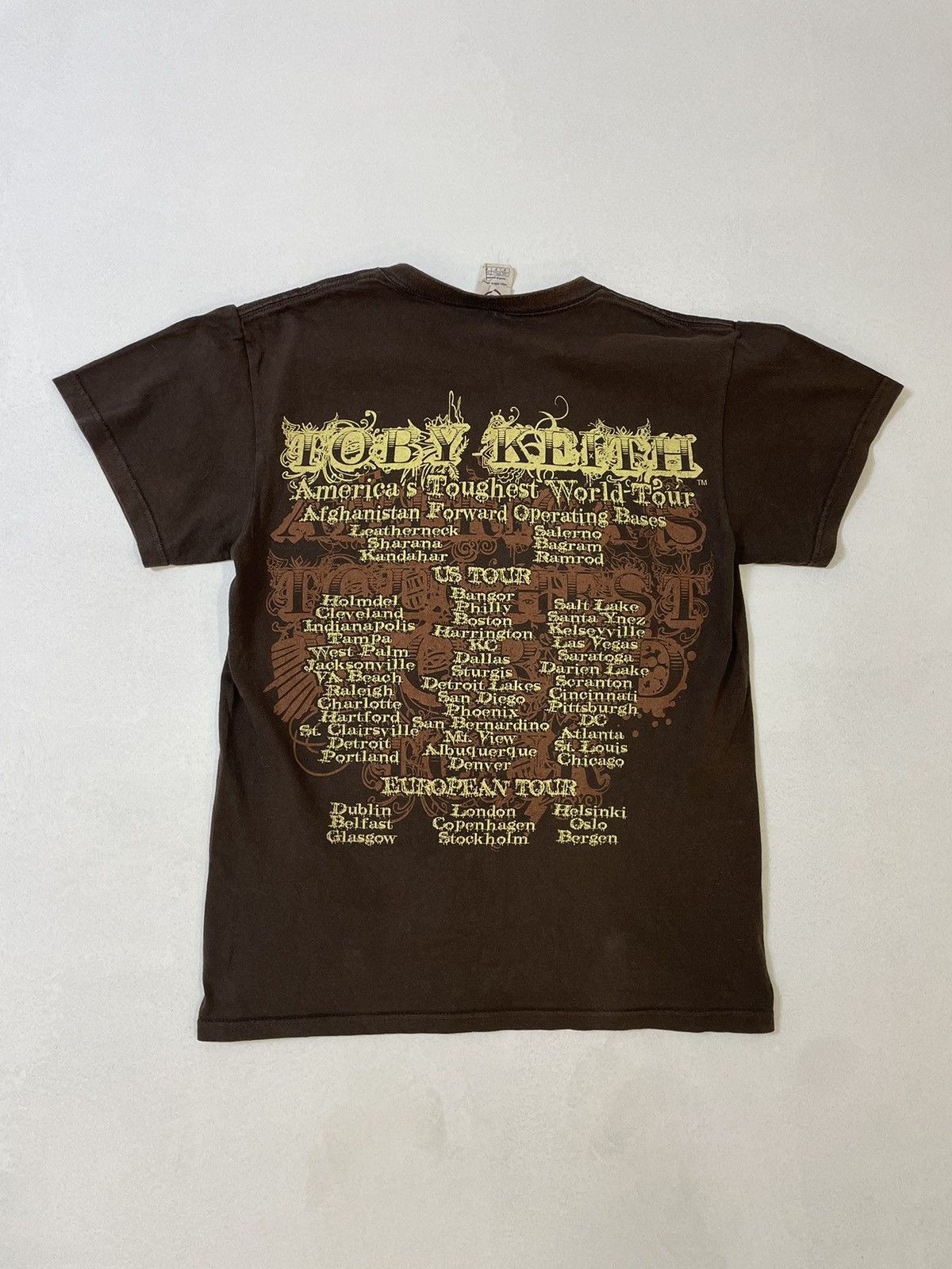 Band Tees × Vintage Vintage 2000s Toby Keith Tour T-Shirt - S Size US S / EU 44-46 / 1 - 5 Thumbnail