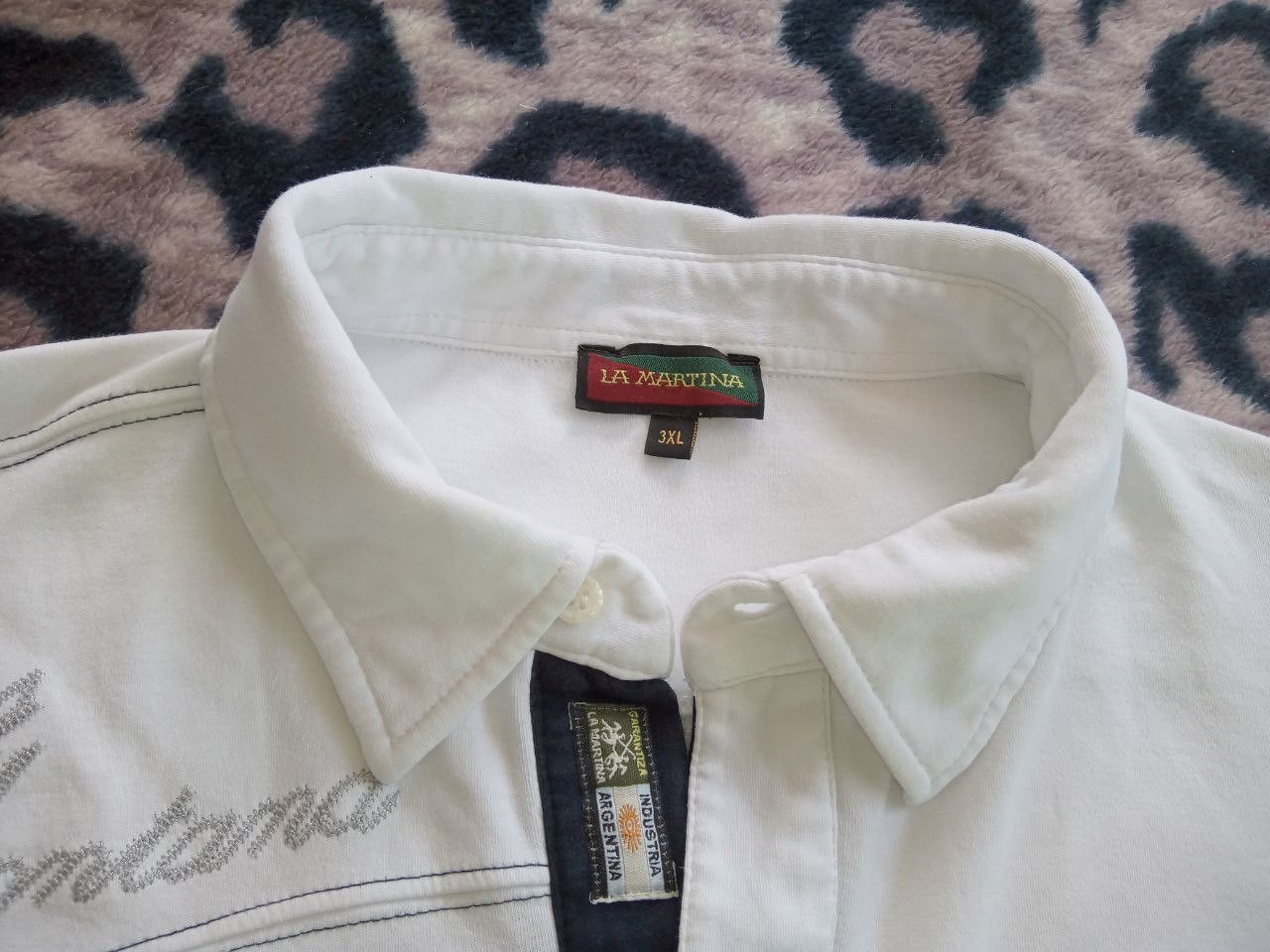 La Martina La Martina Polo On Snow Crans Montana Polo T-shirt Size US XXL / EU 58 / 5 - 4 Thumbnail