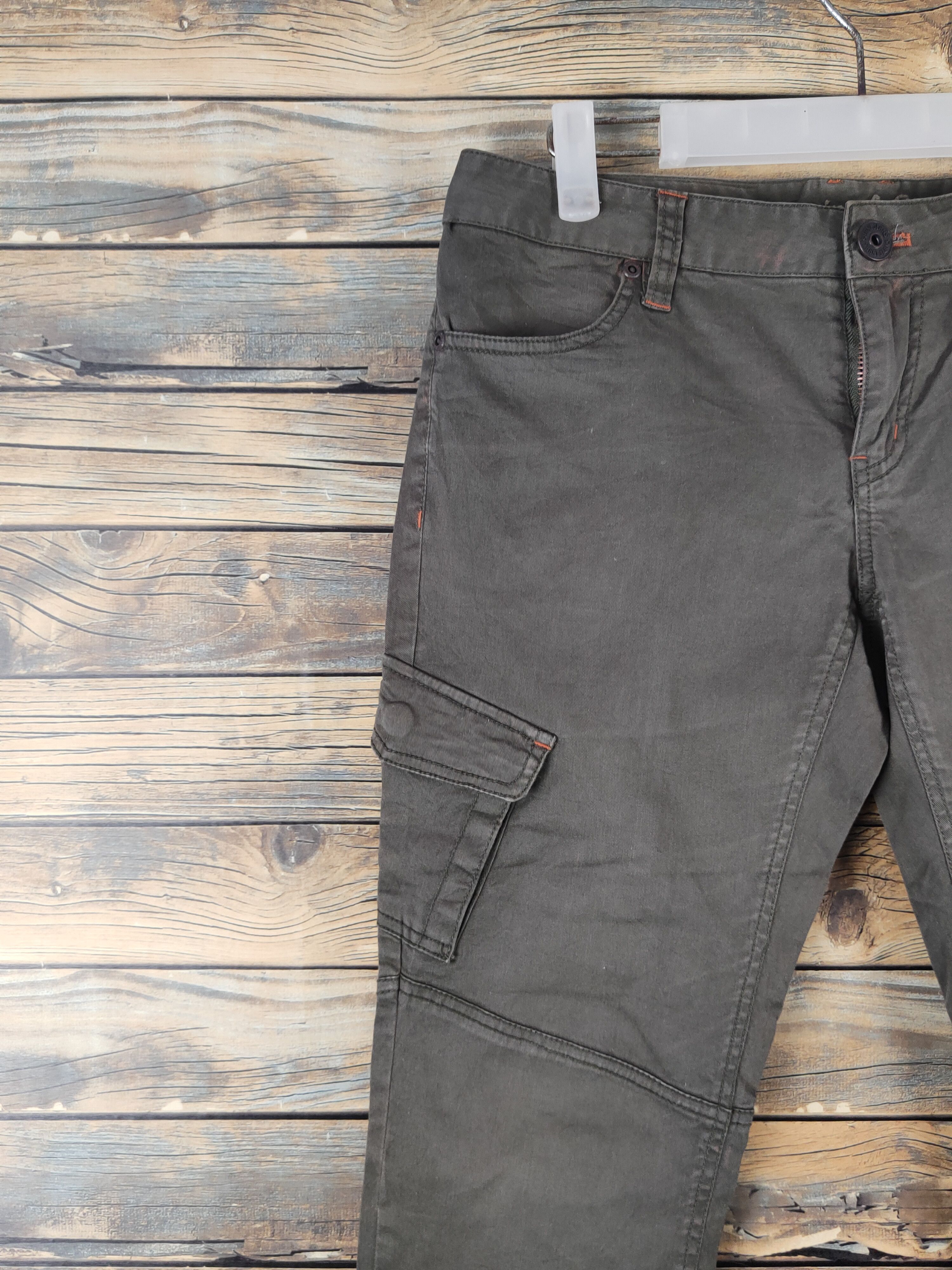 Japanese Brand DL Shane Brown Multipocket Tactical Cargo Pants #1347 Size 28" / US 6 / IT 42 - 3 Thumbnail
