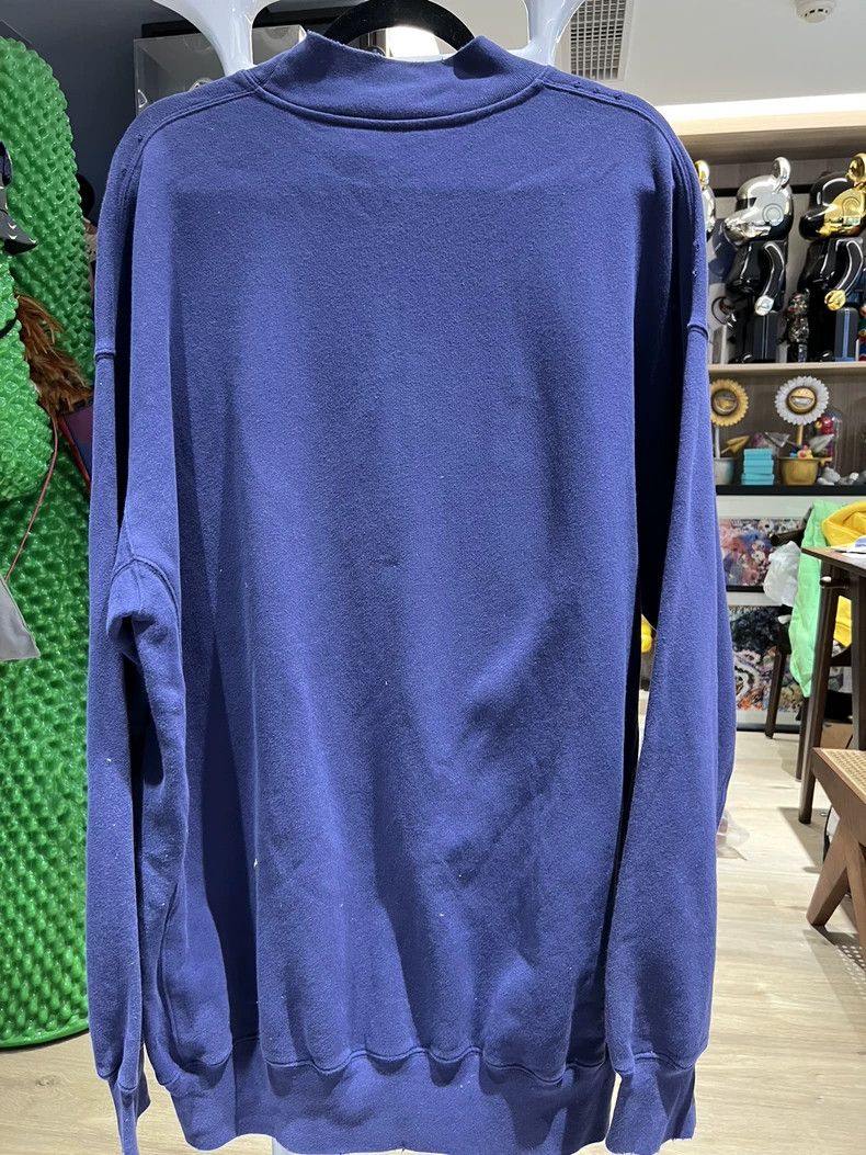 Balenciaga Balenciaga Extra Large Blue Free Crewneck Sweatshirt Size US S / EU 44-46 / 1 - 6 Thumbnail