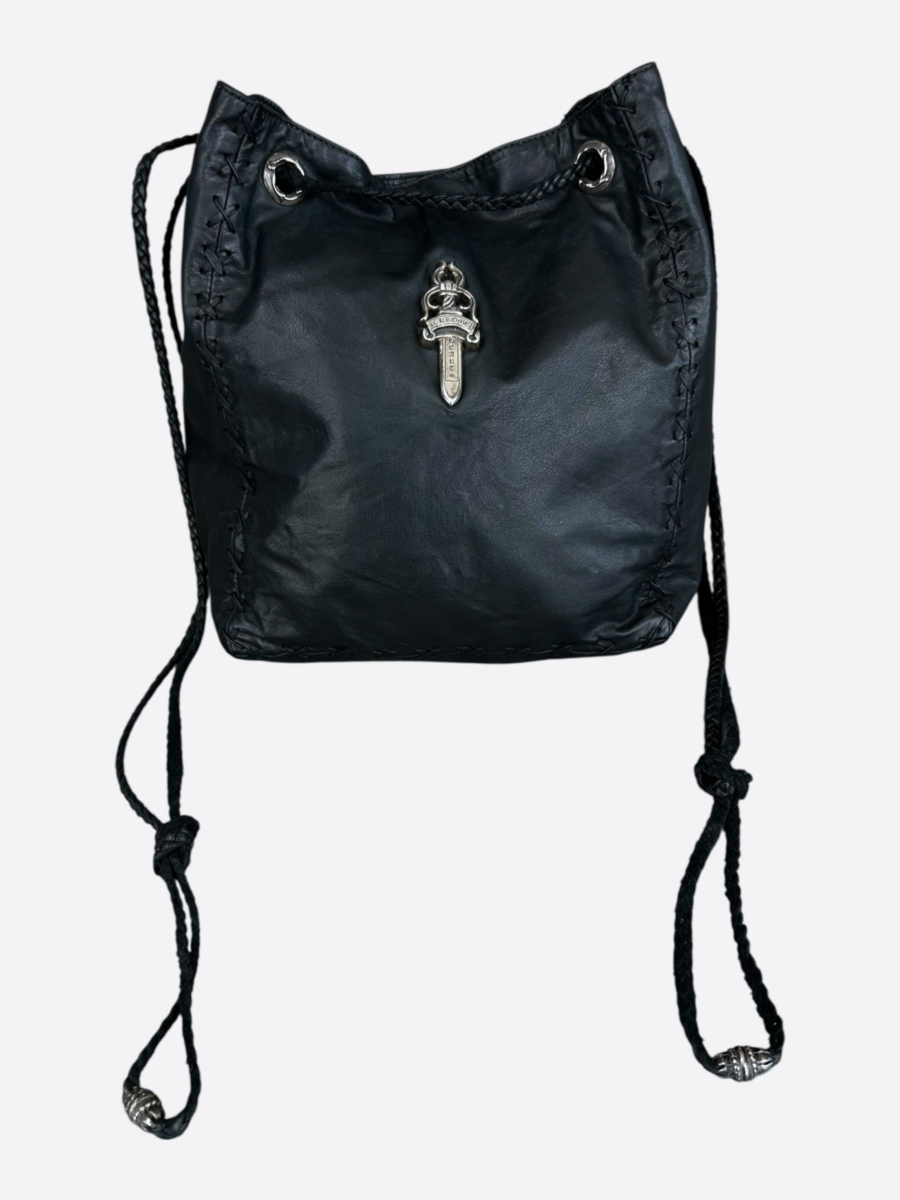Chrome Hearts Chrome Hearts Black Dirty Knees Chiffon Dagger Bag Size ONE SIZE - 1 Thumbnail