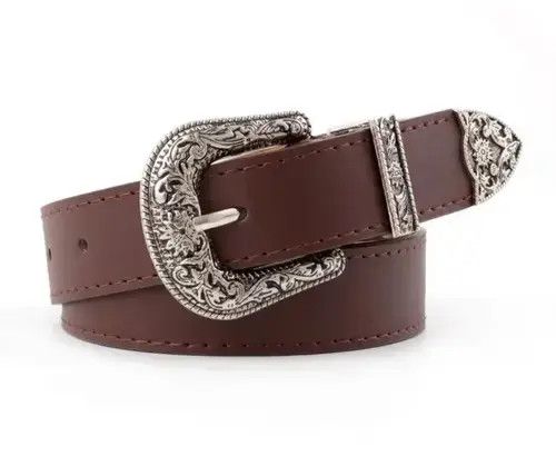 Other Chisato x Reiya Retro Pin Buckle PU Leather Belt Size ONE SIZE - 5 Thumbnail