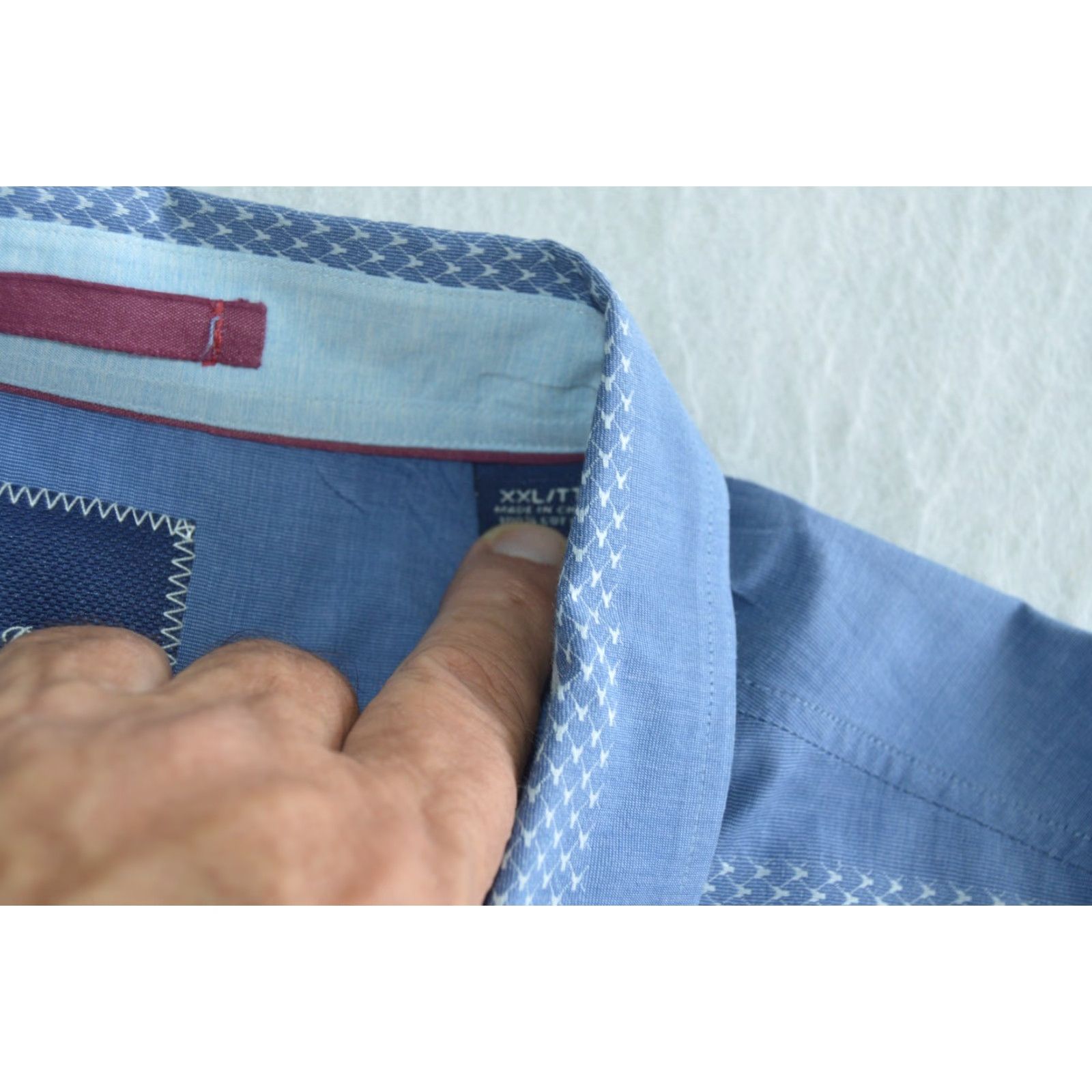 Tommy Bahama Tommy Bahama Shirt Mens 2XL Blue Striped Cotton Casual Button-Up XXL Shirt Mens Blue Striped Cotton Button-Up 2XL Size US XXL / EU 58 / 5 - 6 Thumbnail
