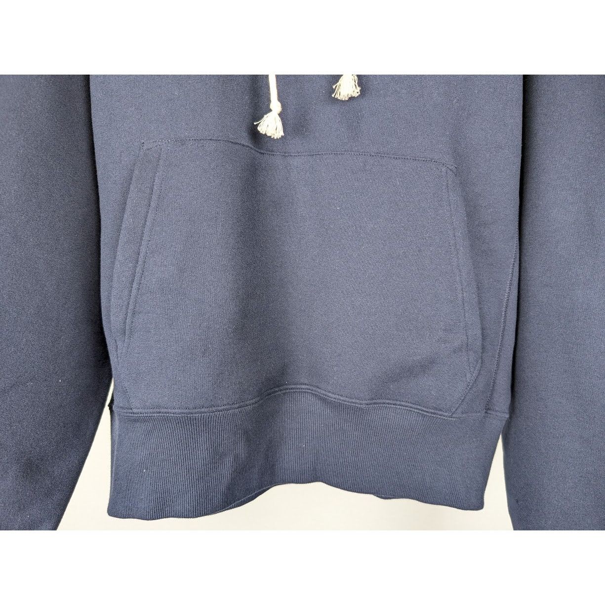 Saint Laurent Paris o1rshd1 Molleton Doux Gots Hoodie In Marine Size US M / EU 48-50 / 2 - 6 Thumbnail