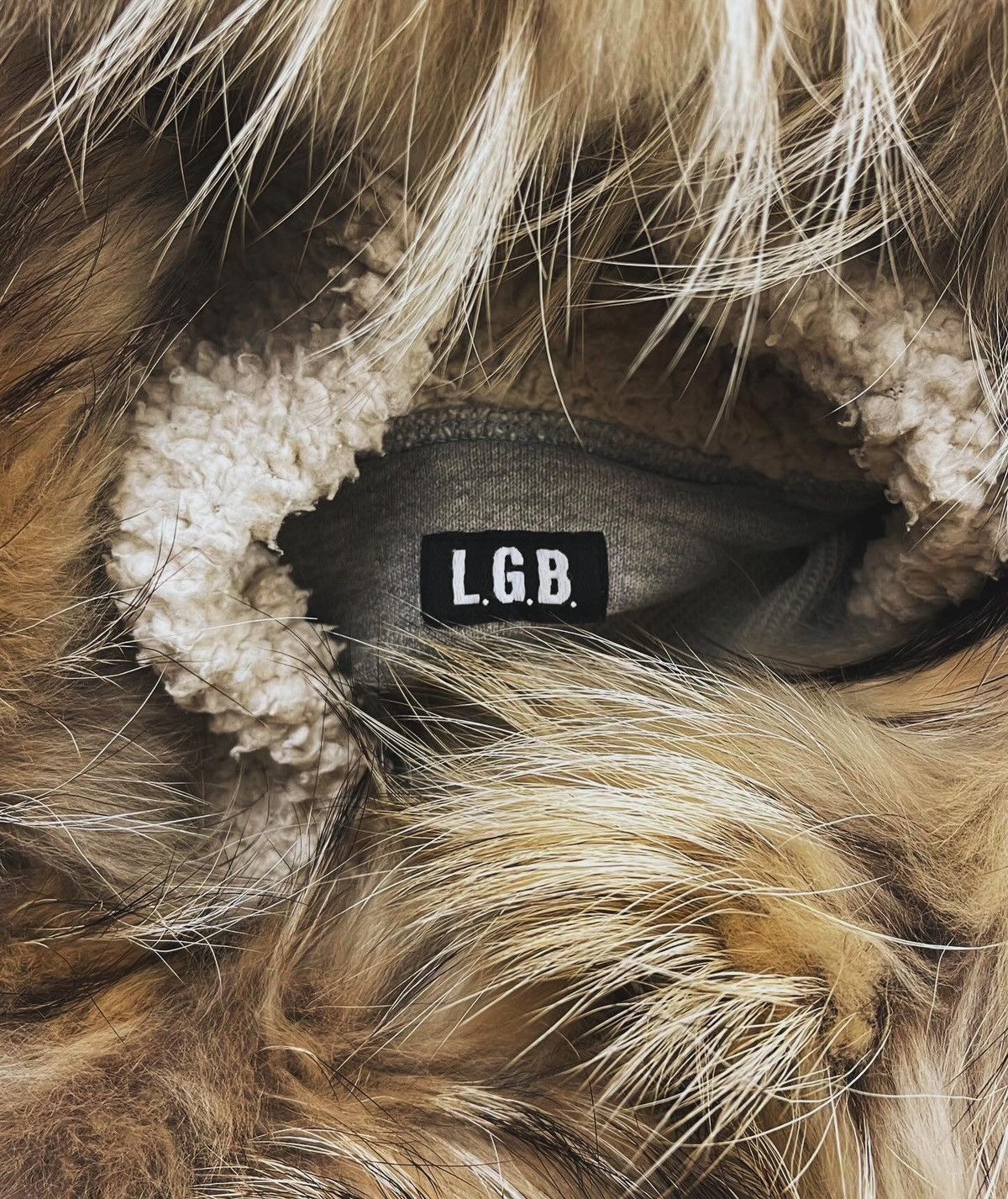 LGB 'Dub Dance With Wolves' Greg Fur Trim Hoodie