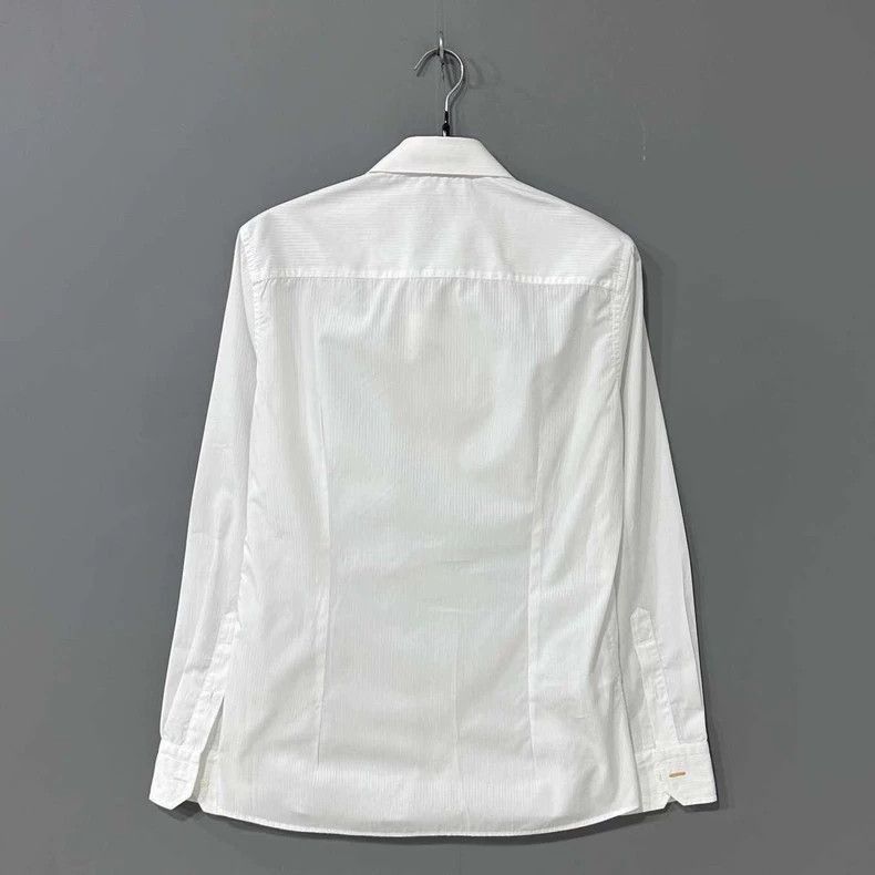 Fendi Fendi White Long Sleeve Shirt Size US XXS / EU 40 - 2 Thumbnail