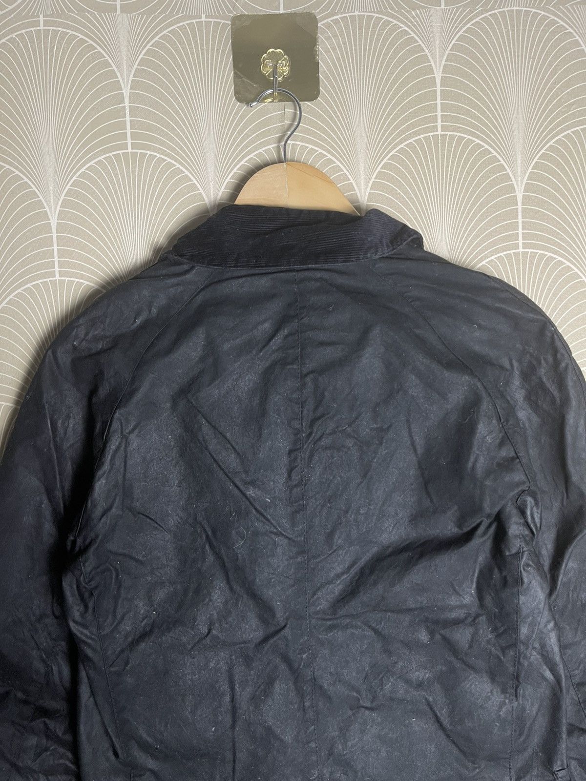 Barbour VINTAGE BARBOUR ASHBY WAXED JACKET TARTAN LINEN RARE Size US XS / EU 42 / 0 - 14 Thumbnail