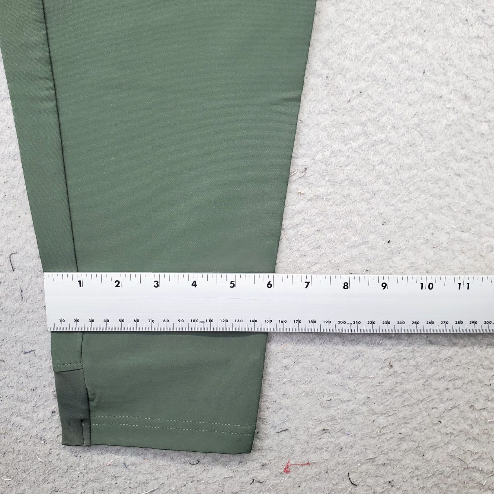 Vintage UNRL Track Pants Womens M Green Stretch Athletic Running Drawstring Waist EUC Size 32" / US 10 / IT 46 - 5 Thumbnail