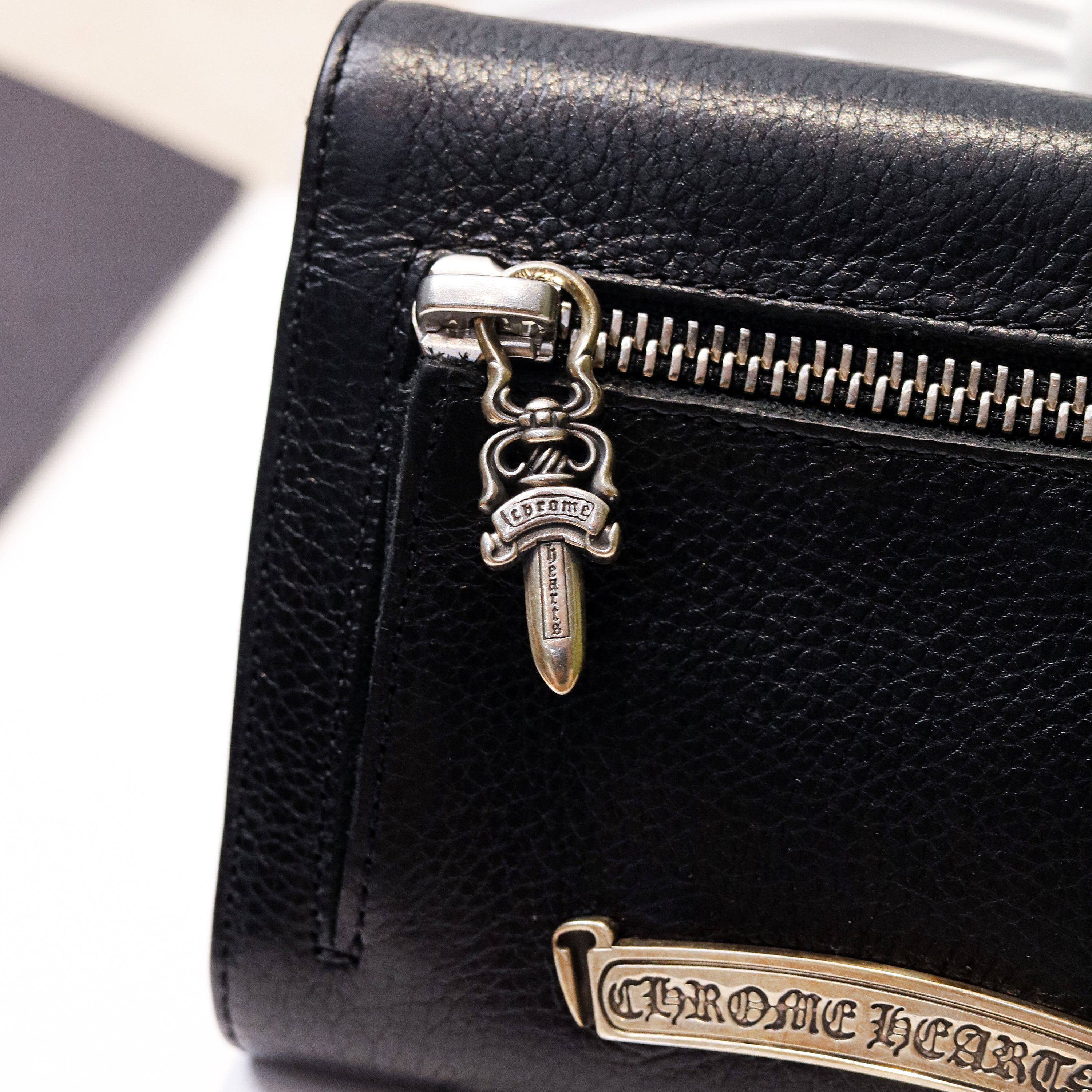 Chrome Hearts Chrome Hearts Wave mini black wallet Size ONE SIZE - 4 Thumbnail