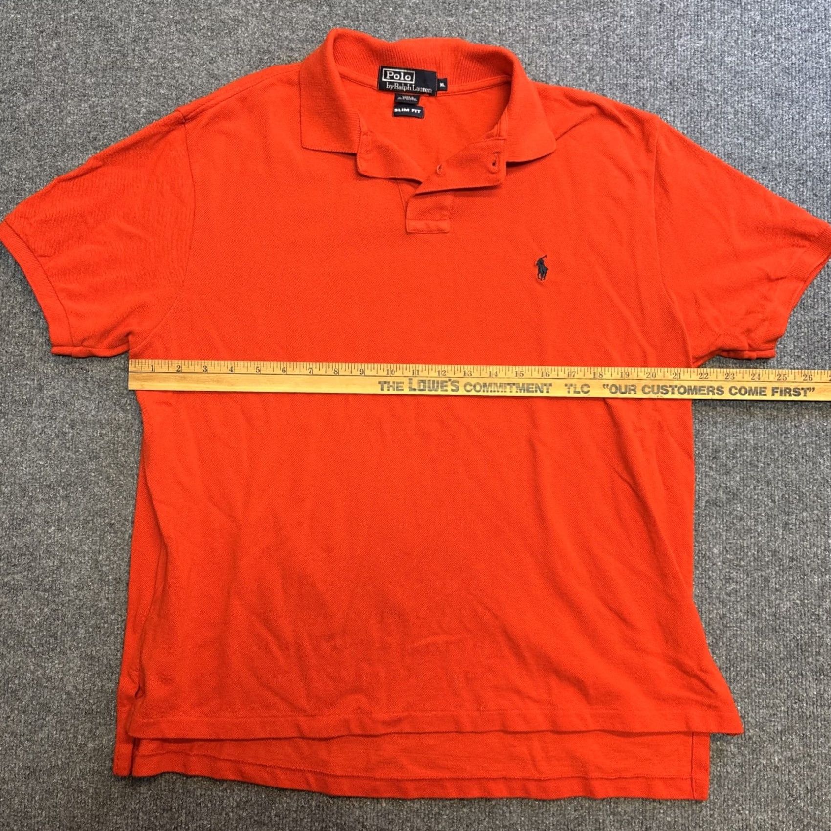 Ralph Lauren VINTAGE Polo Ralph Lauren Slim Fit Polo Shirt Men’s XL Red Short Sleeve Mens XL Polo Shirt Slim Fit Red Vintage Size US XL / EU 56 / 4 - 4 Thumbnail