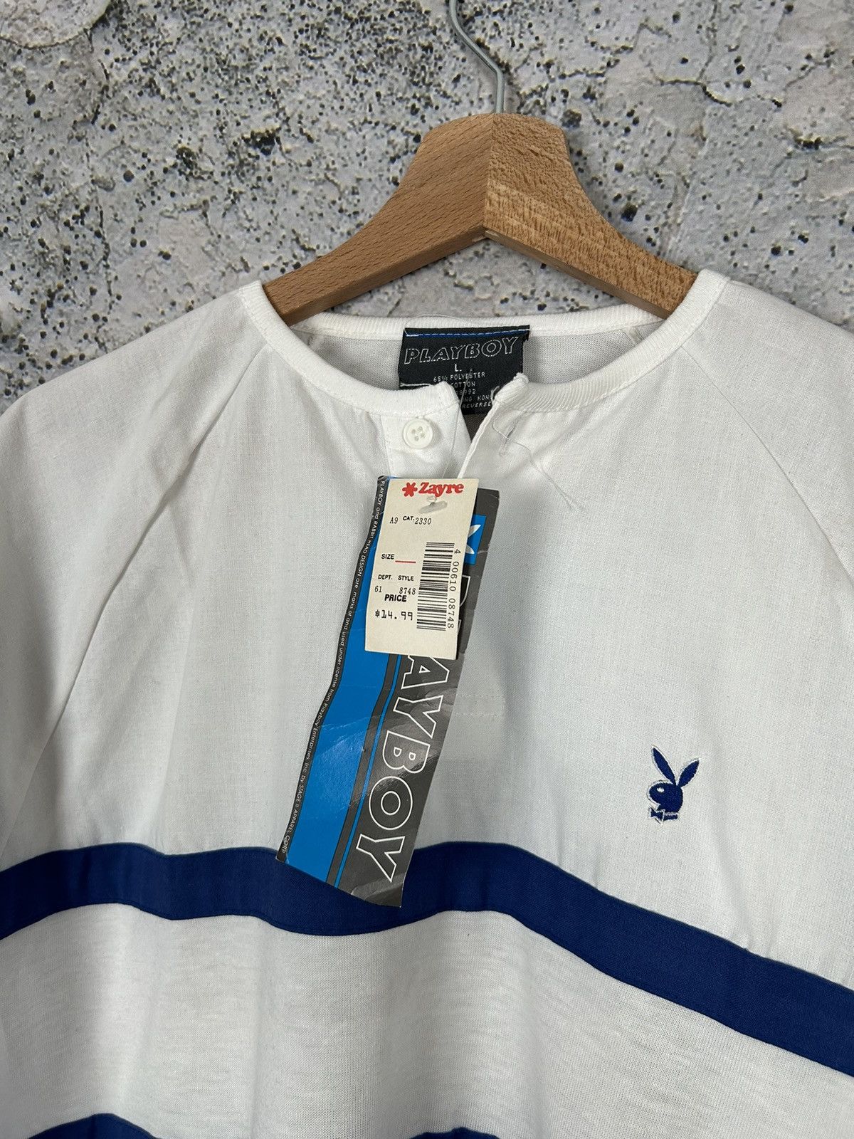 Playboy Vintage Playboy 80s/90s New Tee Rare Hype Streetwear Size US L / EU 52-54 / 3 - 3 Thumbnail