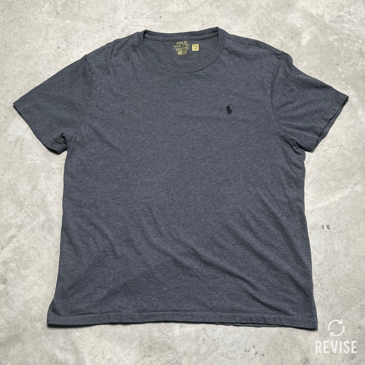 Polo Ralph Lauren Polo Ralph Lauren Dark Gray T-Shirt Black Logo Size L Size US L / EU 52-54 / 3 - 1 Thumbnail