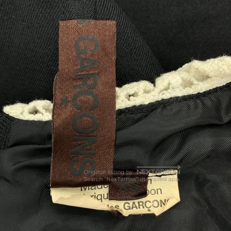 Other Comme Des Garcons Black retro lace collar dress Size XS / US 0-2 / IT 36-38 - 6 Thumbnail