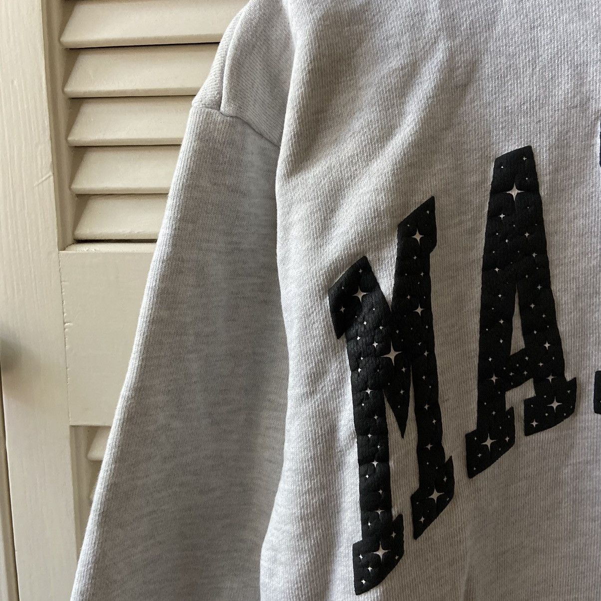 Market Market Puff Print Arc Spell Out Grey Hoodie Sweatshirt Size US S / EU 44-46 / 1 - 6 Thumbnail