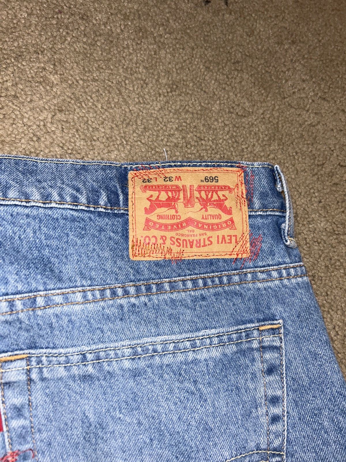 Levi's Levi’s custom jeans Size US 33 - 2 Thumbnail