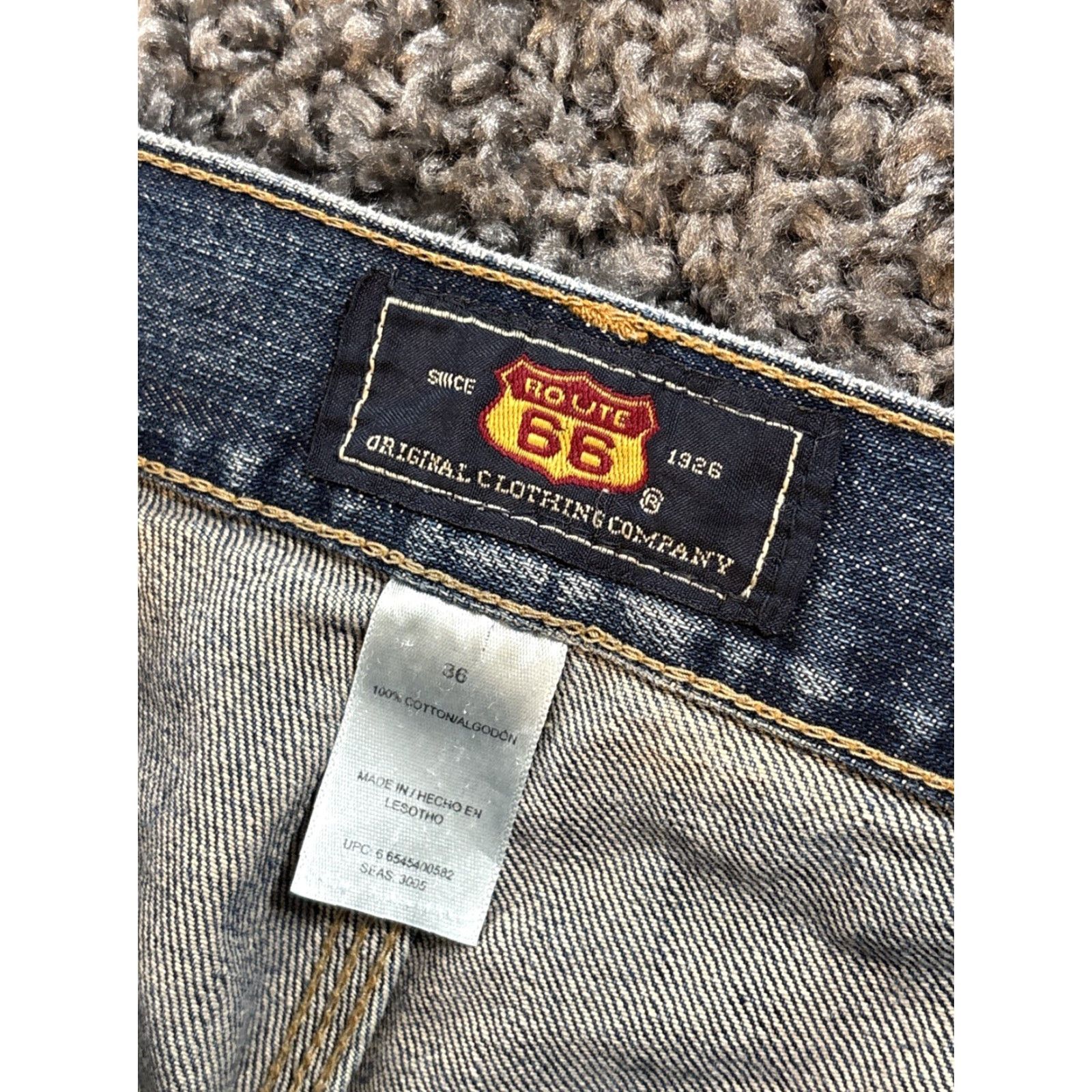 Gap VINTAGE Route 66 Carpenter Shorts Mens 36 Med Wash Baggy Belt Loop Wide Y2K Denim Blue 90s Grunge Belted Mens Size US 36 / EU 52 - 7 Thumbnail