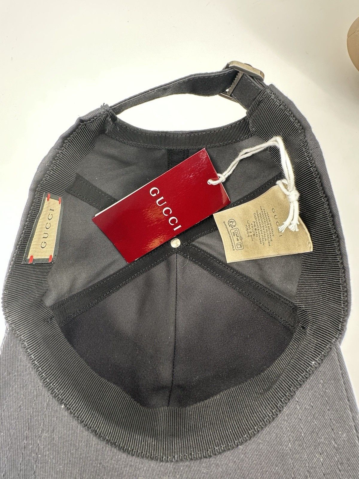 Gucci New Gucci Cap Size-S-57cm Size ONE SIZE - 8 Thumbnail
