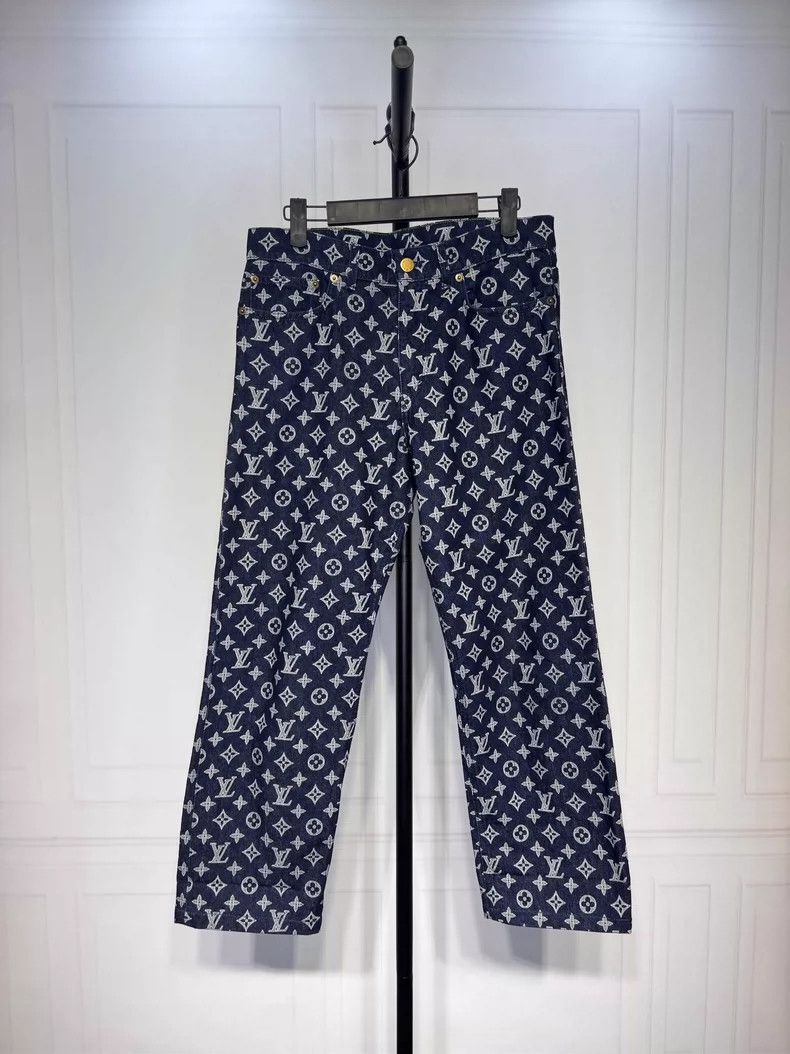 Louis Vuitton Louis Vuitton Low-rise printed jeans Size US 28 / EU 44 - 1 Thumbnail