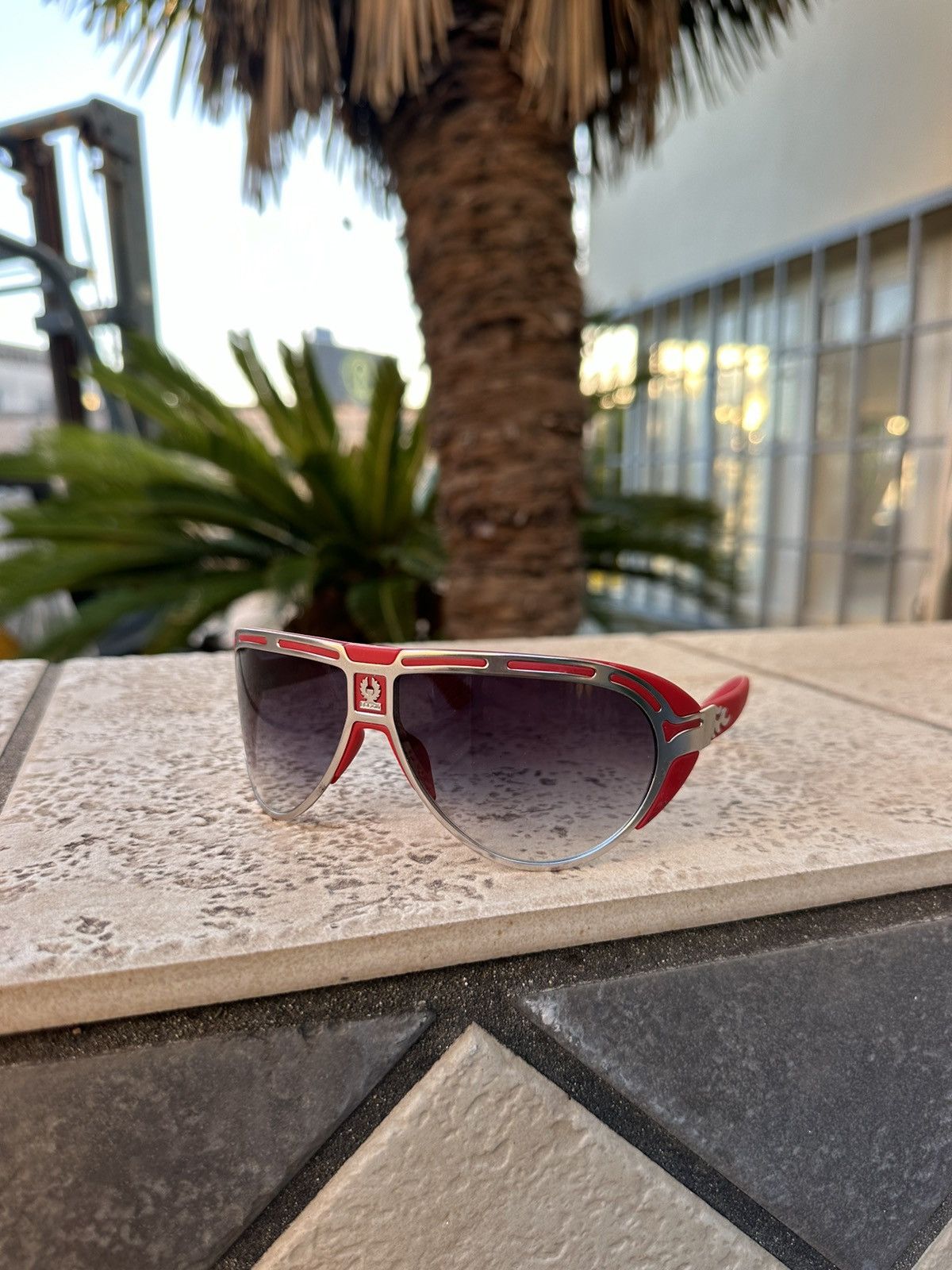 Belstaff Belstaff Sunglasses Red BS23 col.207 Size ONE SIZE - 4 Thumbnail