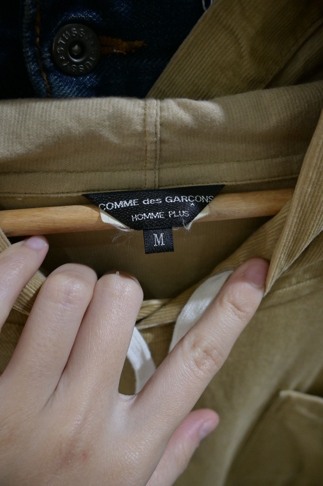 Comme des Garcons Homme Plus Comme Des Garcons Homme Plus SS2013 runway corduroy hoodie Size US M / EU 48-50 / 2 - 9 Thumbnail
