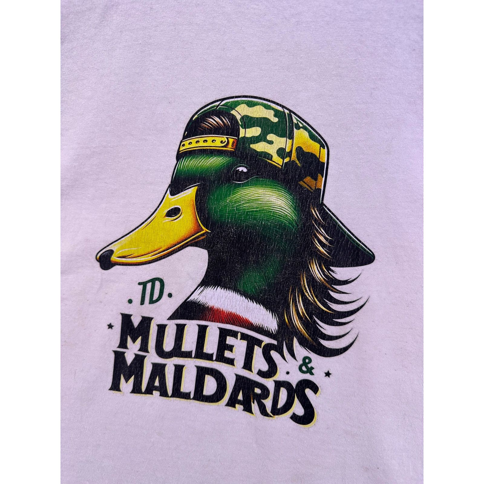Gildan Vintage T.D Mullets and Maldards Duck Print Size Medium Size US M / EU 48-50 / 2 - 6 Thumbnail