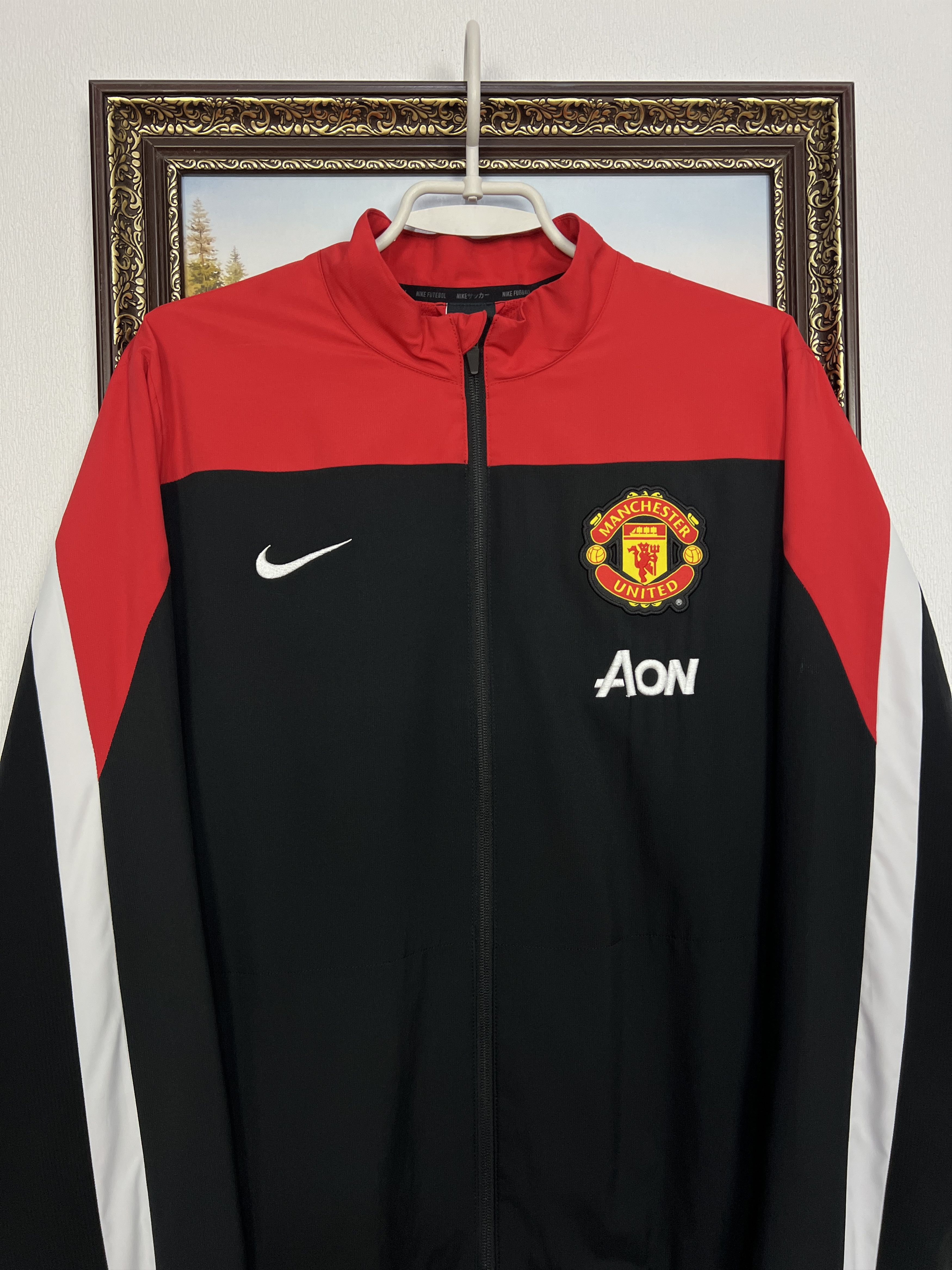 Nike Nike Manchester United Football Train Jacket Soccer Track Size US L / EU 52-54 / 3 - 2 Thumbnail
