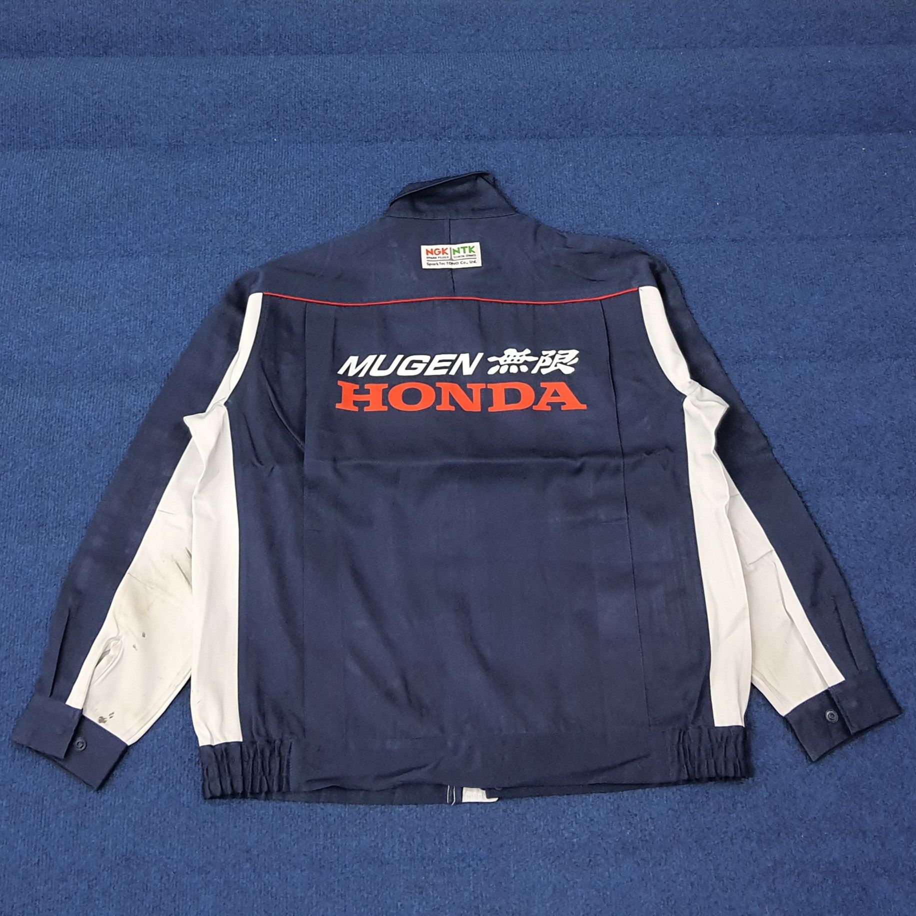 Japanese Brand Vintage Mugen Honda Motorsports Custom Logo Jacket C262N2 Size US L / EU 52-54 / 3 - 1 Thumbnail