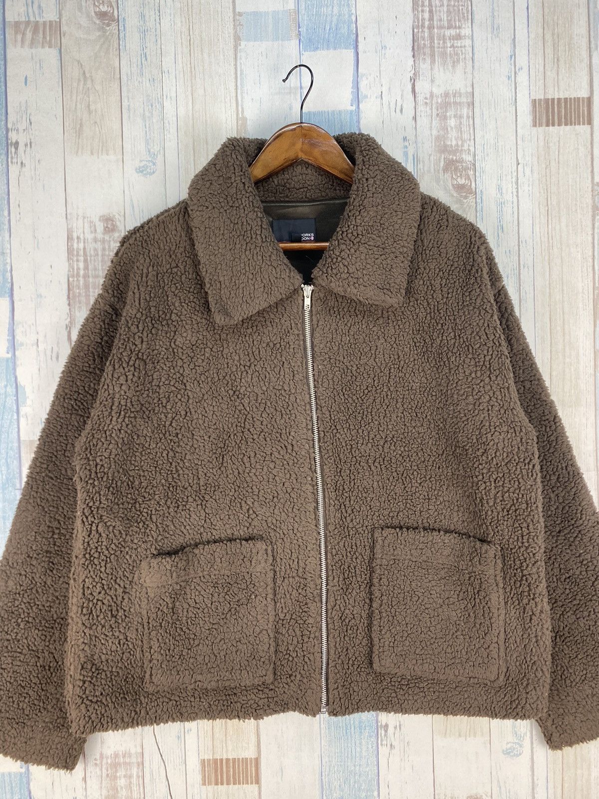 Japanese Brand HK Works London Deep Pile Fleece Size US L / EU 52-54 / 3 - 4 Thumbnail
