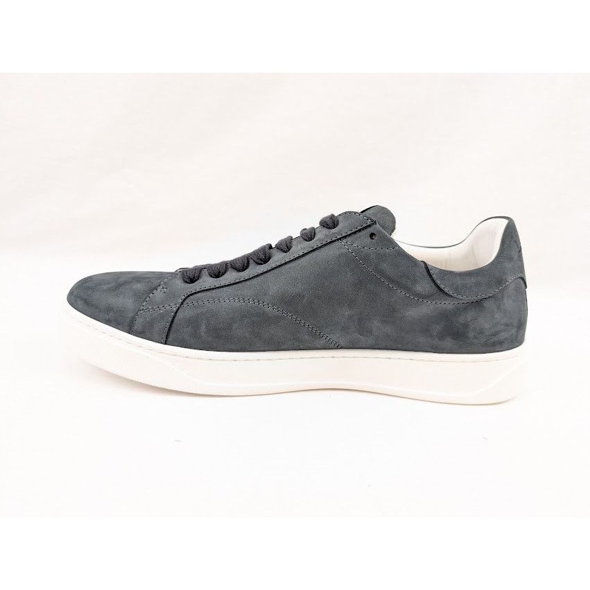 Lanvin o1rshd1 DDB0 Low-Top Sneakers in Navy Blue Size US 13 / EU 46 - 7 Thumbnail