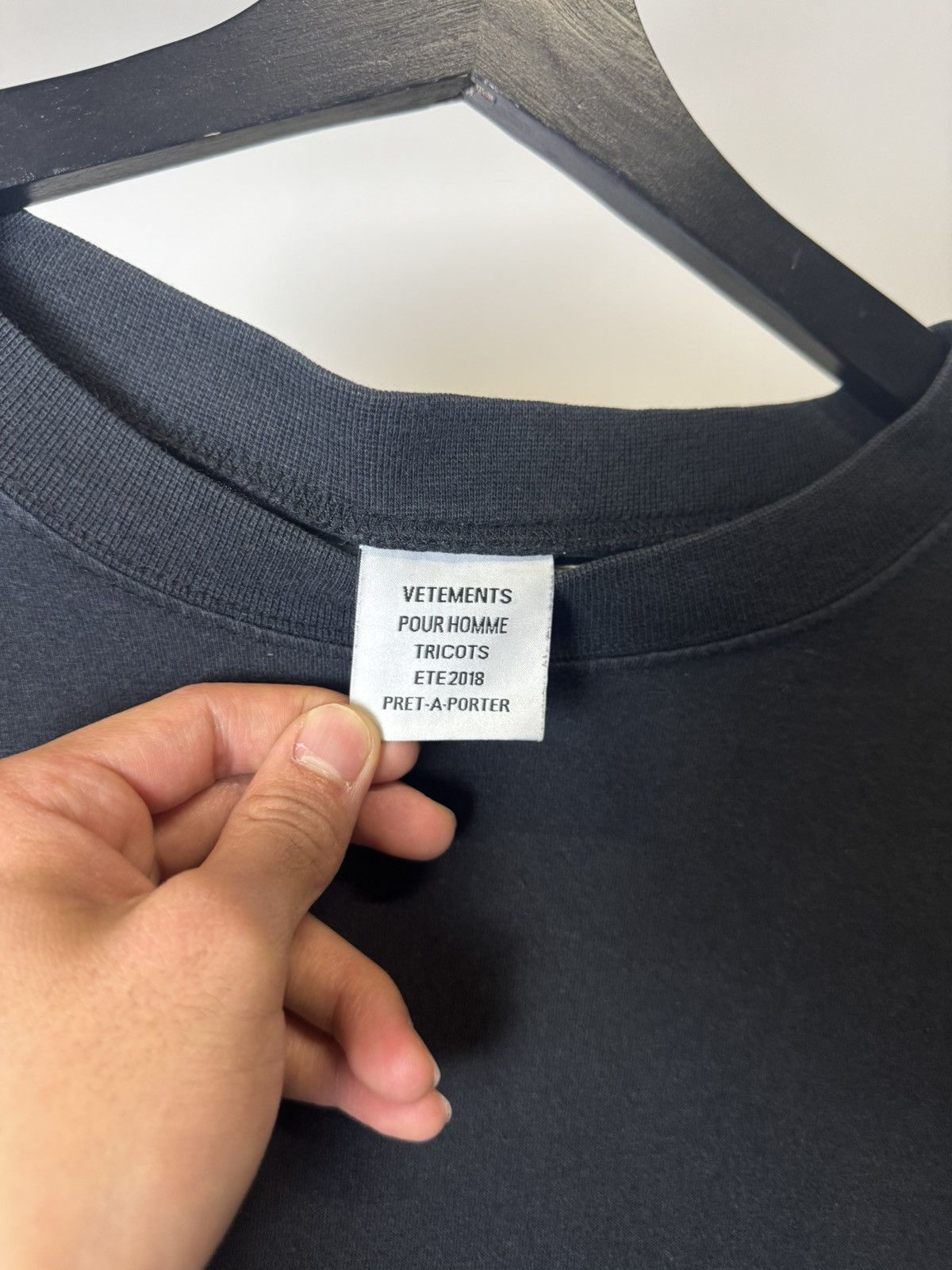 Vetements Vetements haute couture tee Size US S / EU 44-46 / 1 - 6 Thumbnail