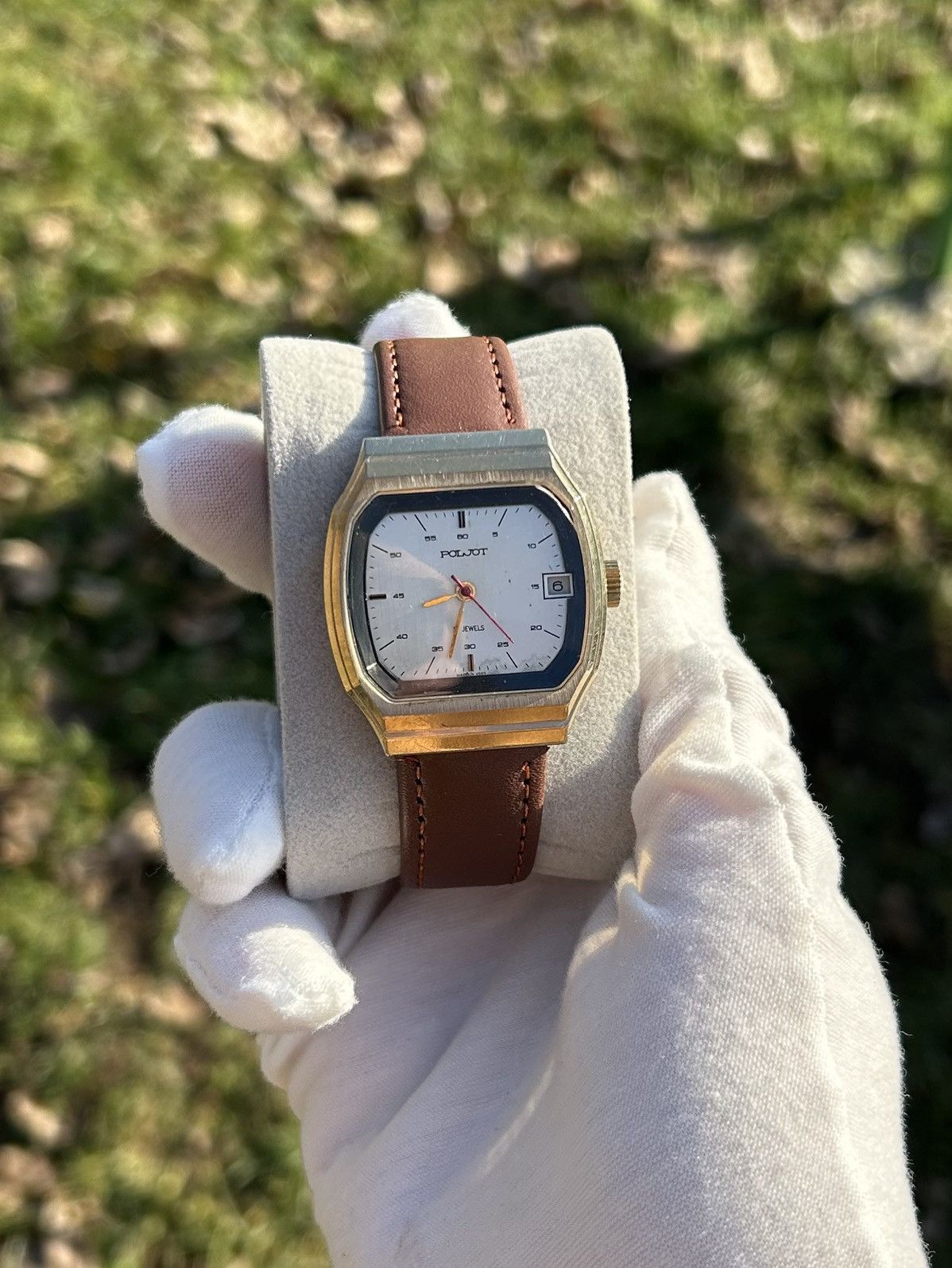 Vintage Vintage Watch Poljot USSR Soviet Mechanical 1980s Size ONE SIZE - 1 Thumbnail