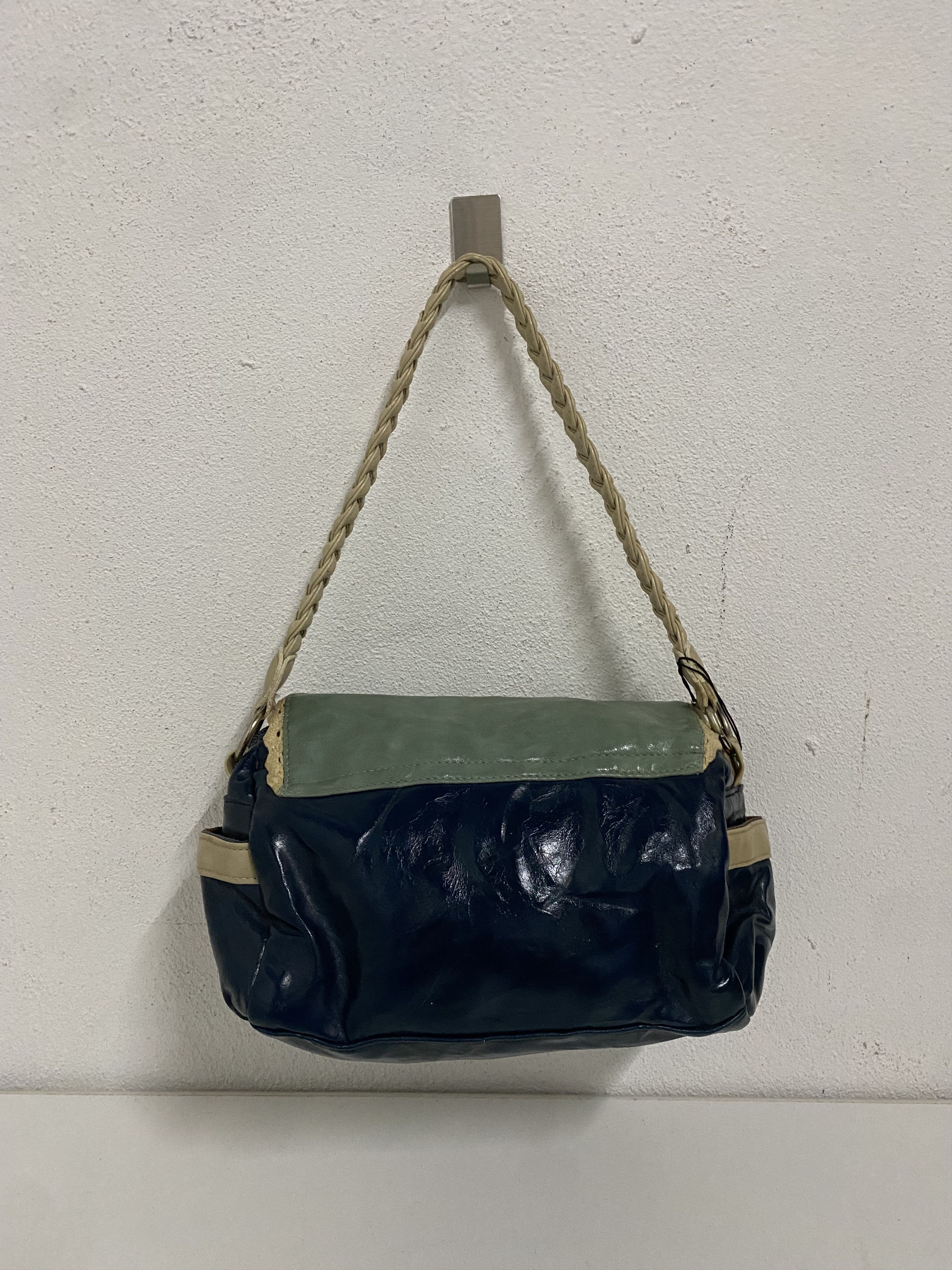 Leather Vintage Shoulder Leather Bag Size ONE SIZE - 3 Thumbnail