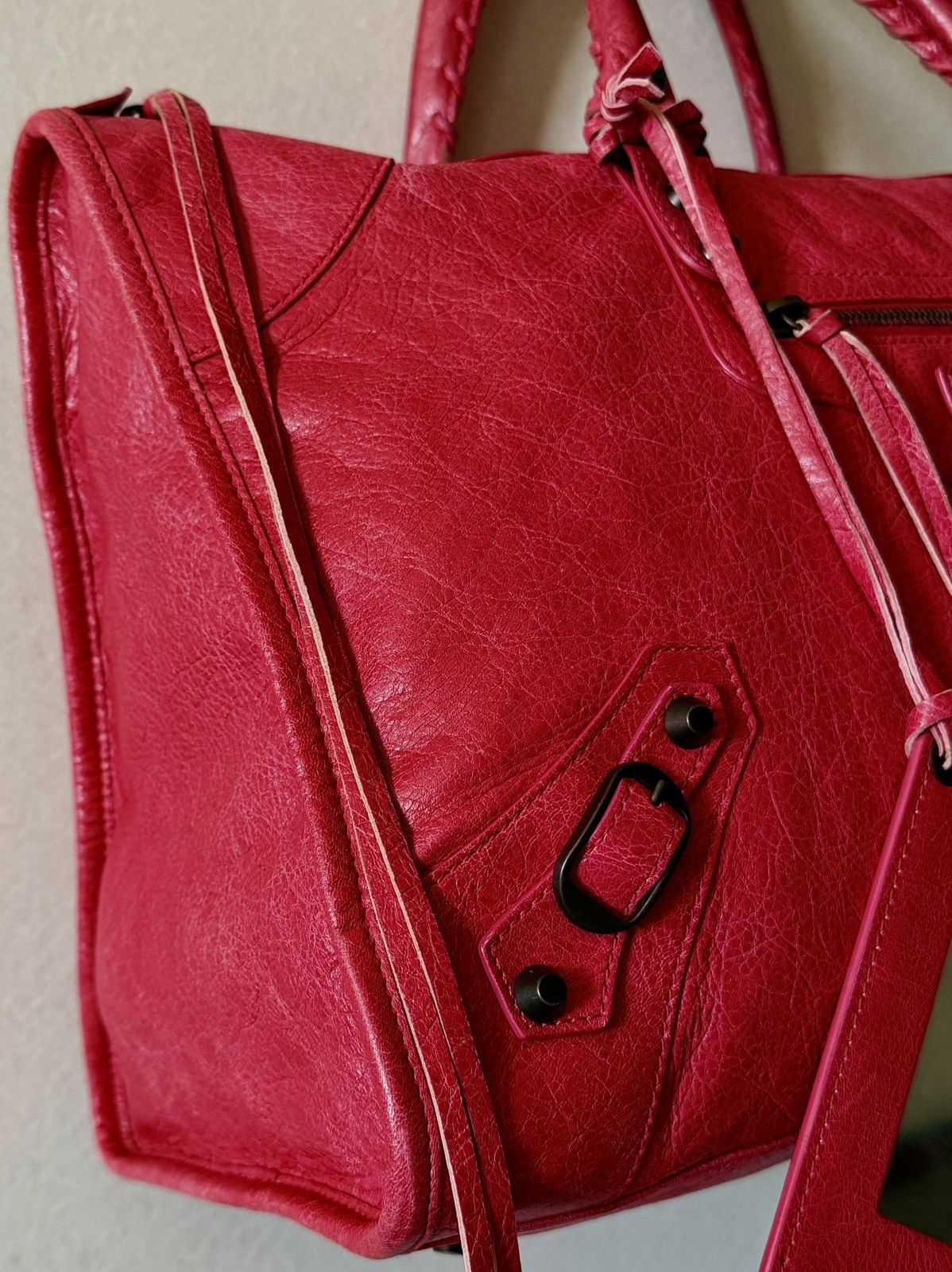 Balenciaga Balenciaga - 2000’s - Classic Le City - Lambskin Work Bag Size ONE SIZE - 4 Thumbnail