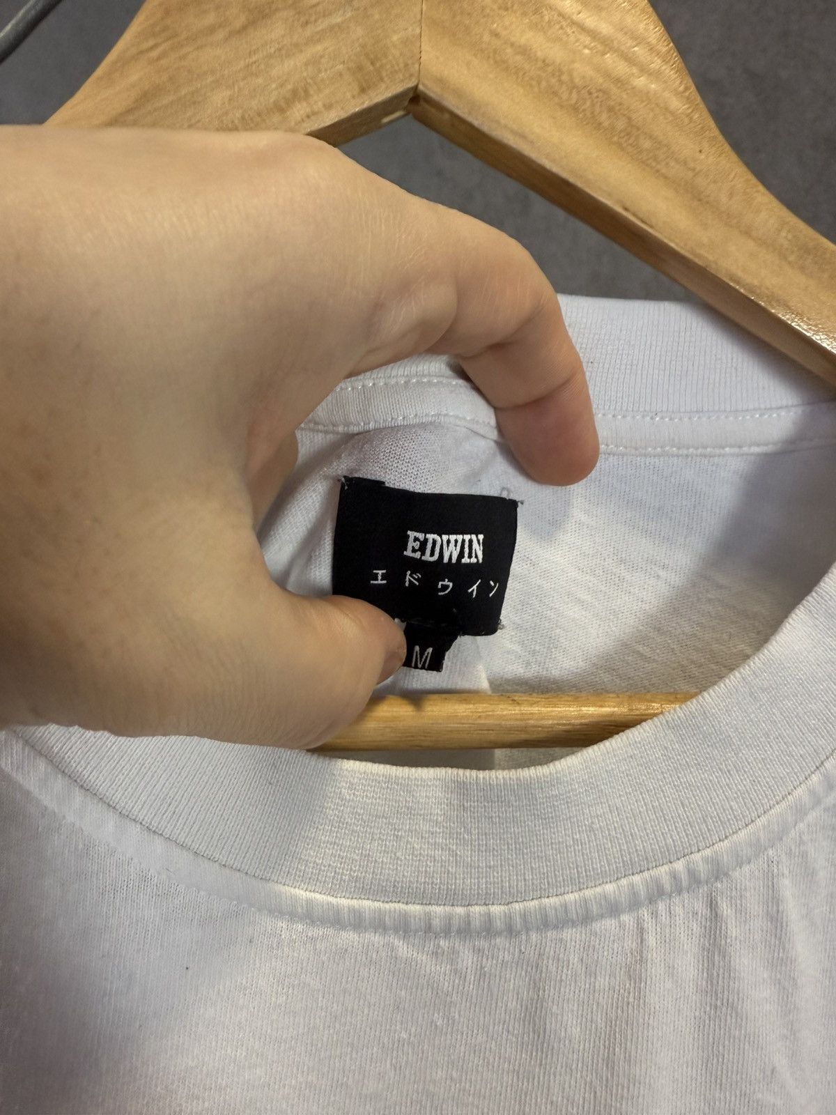 Designer × Edwin × Japanese Brand Edwin Japanese designer center logo tee Size US M / EU 48-50 / 2 - 3 Thumbnail