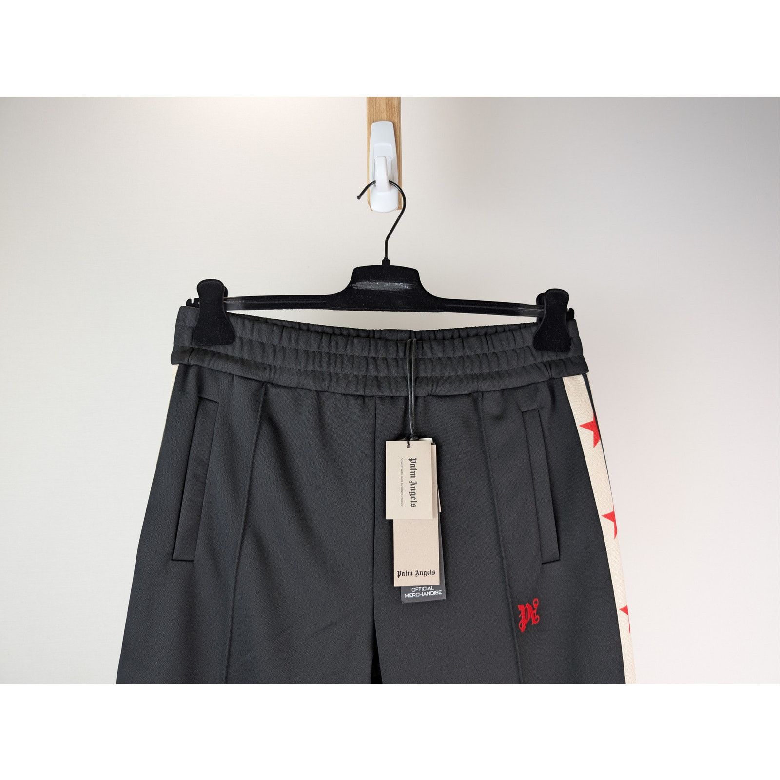 Palm Angels o1rshd1 Track Pant in Black / Red Size US 34 / EU 50 - 3 Thumbnail
