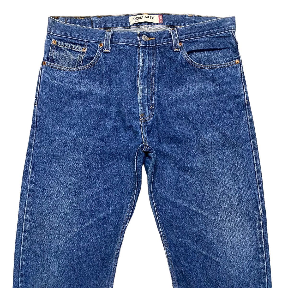 Levi's Vintage Y2K Levis 505 Regular Fit Denim Jeans Size US 38 / EU 54 - 3 Thumbnail