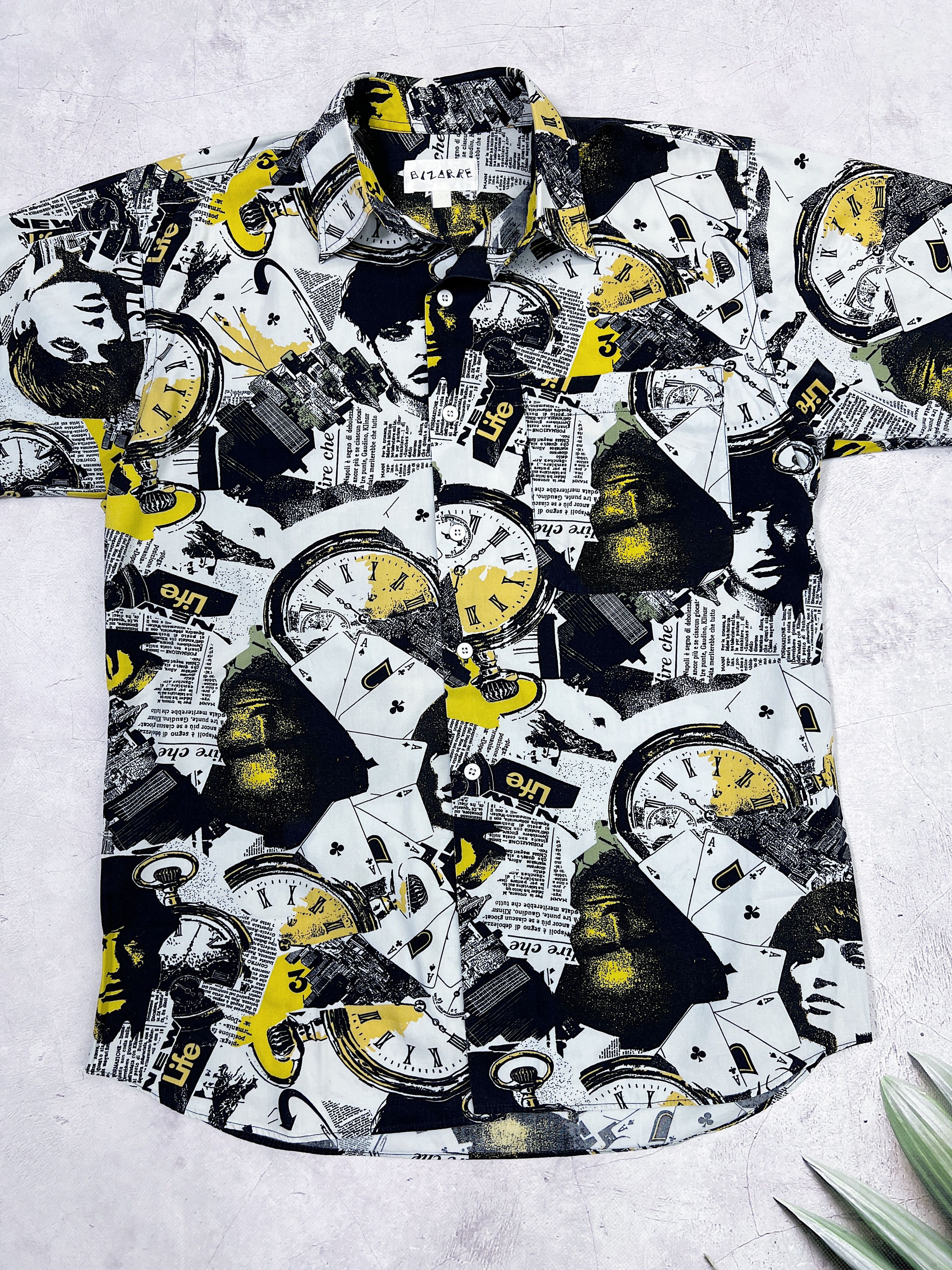 Vintage Vintage Crazy Shirts Time Cards People Size US M / EU 48-50 / 2 - 3 Thumbnail