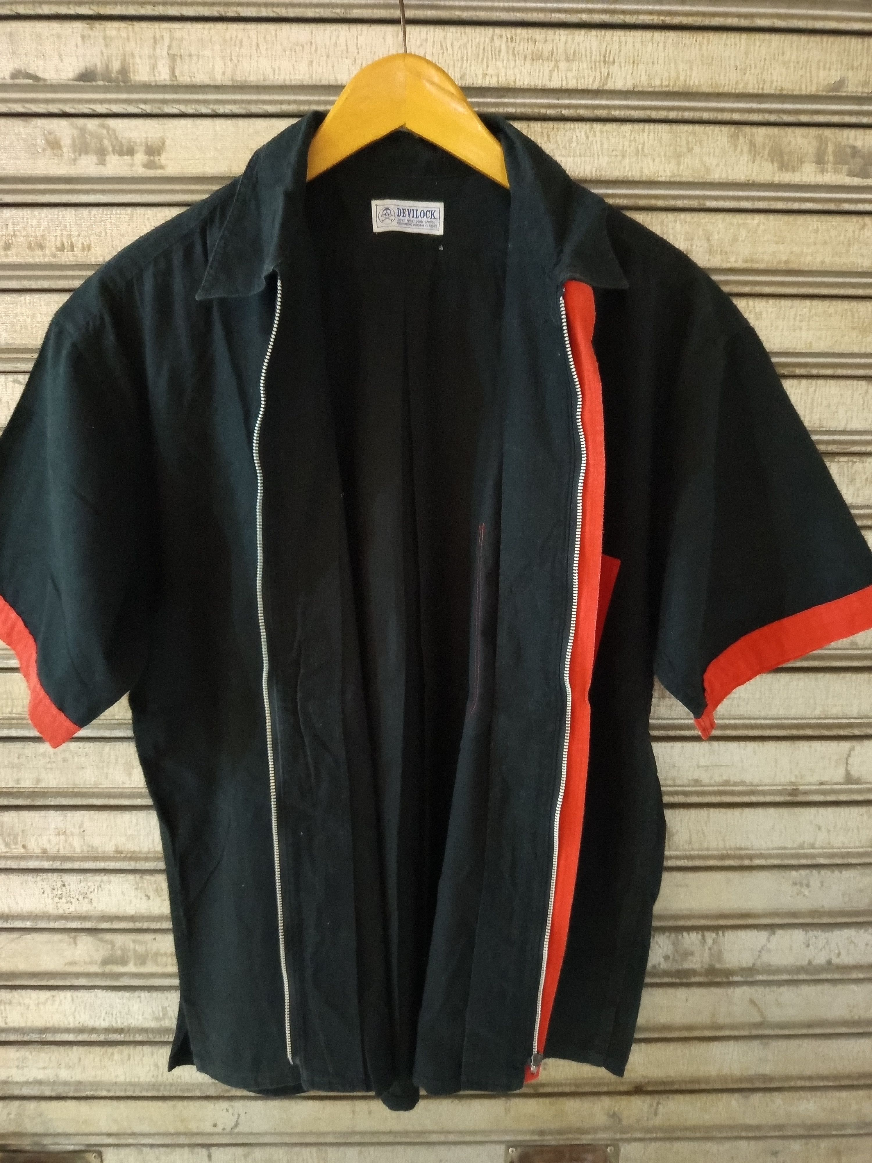 Devilock Devilock Zip-Up Short Sleeve Shirt Size US L / EU 52-54 / 3 - 4 Thumbnail