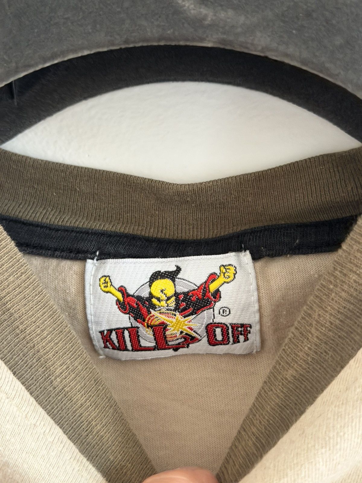 Thunderdome *RARE* 90s Y2K KILL OFF THUNDERDOME GABBER TEE 00s Size US L / EU 52-54 / 3 - 4 Thumbnail