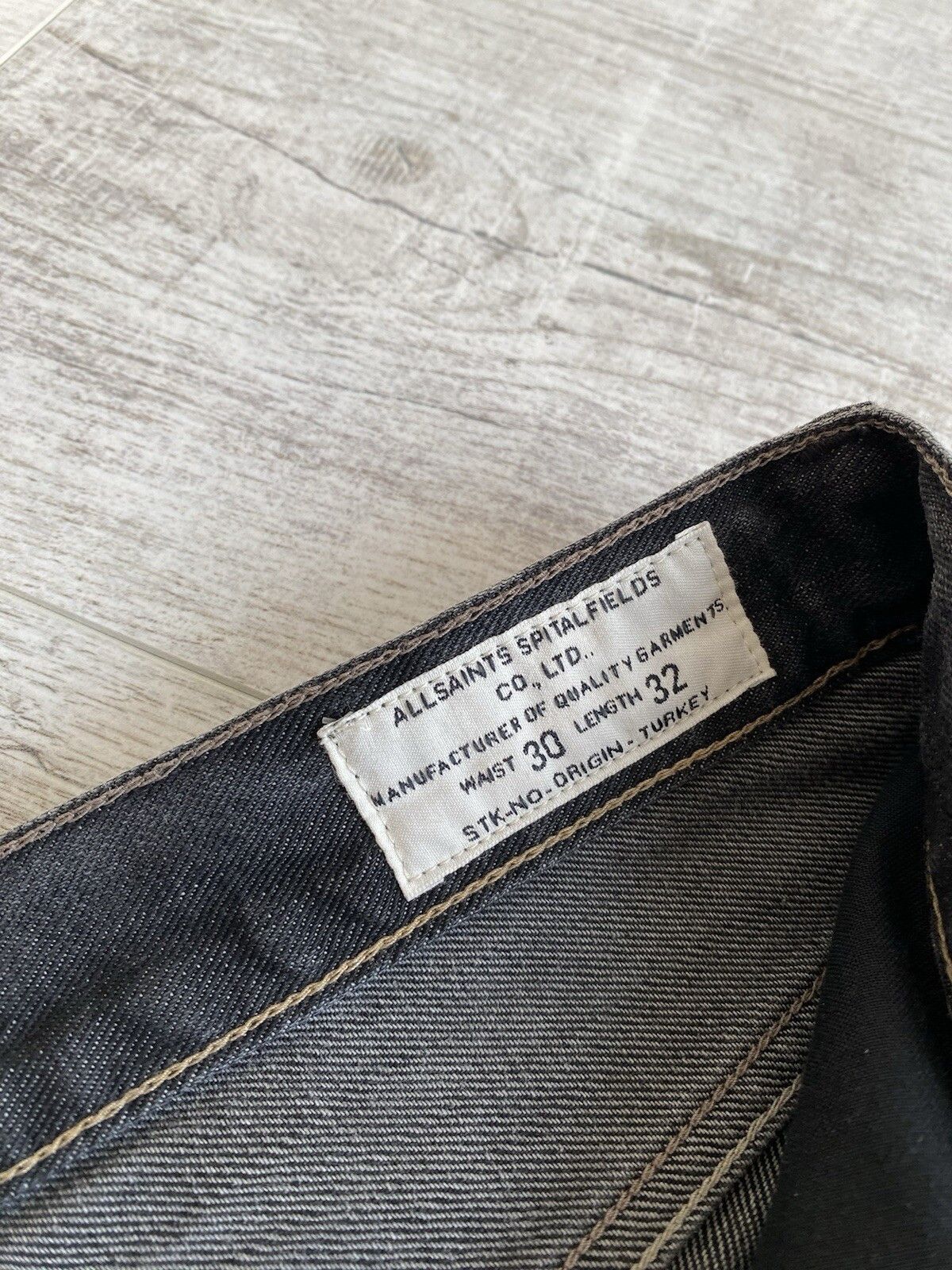 Allsaints Allsaints Washed Denim Ashtray Jeans Pants Size US 30 / EU 46 - 10 Thumbnail