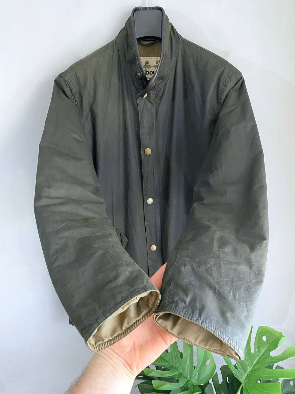 Barbour Barbour Retail Pretsbury Men's Green Waxed Jacket, Size M Size US M / EU 48-50 / 2 - 8 Thumbnail