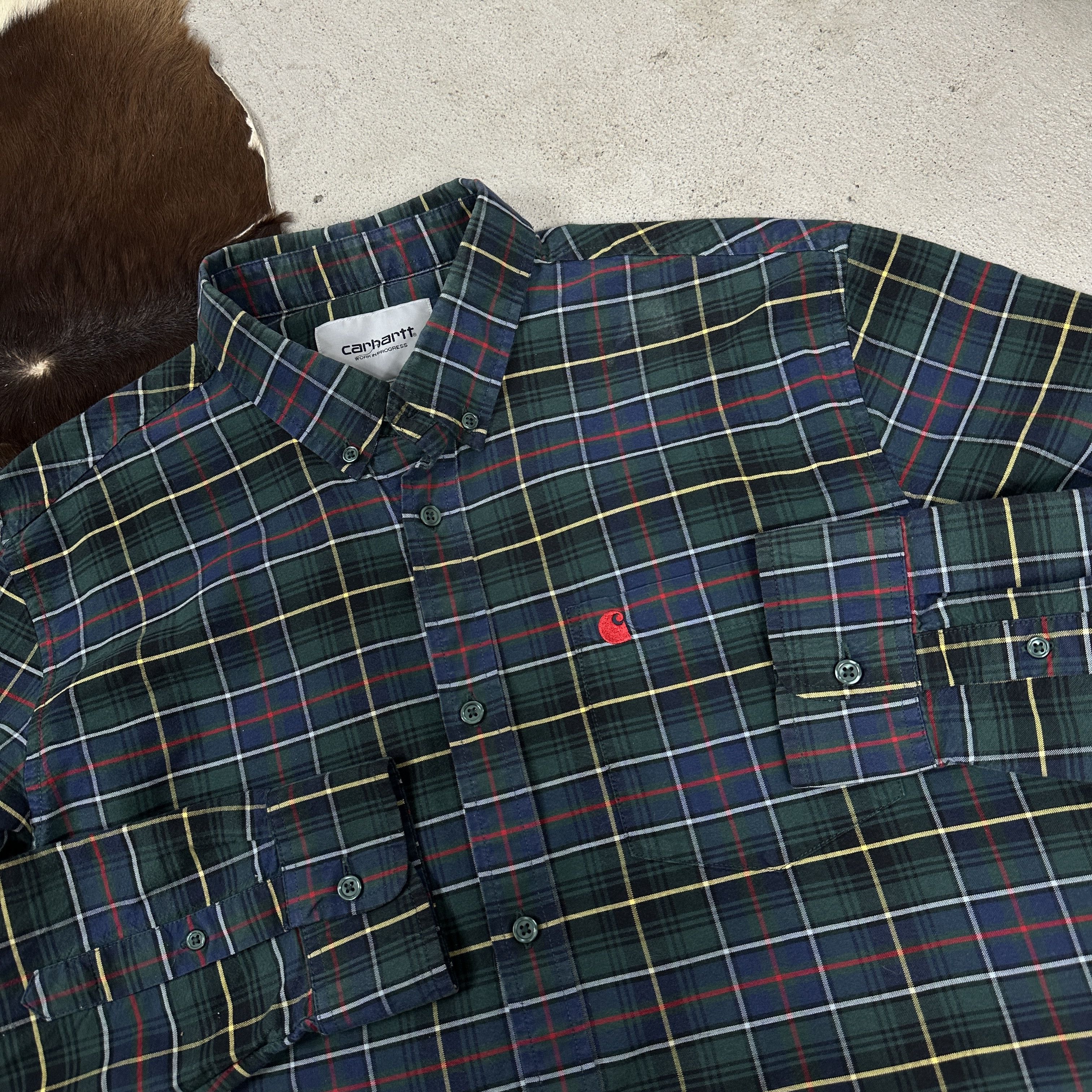 Carhartt × Vintage Carhartt Shirt Size US L / EU 52-54 / 3 - 4 Thumbnail