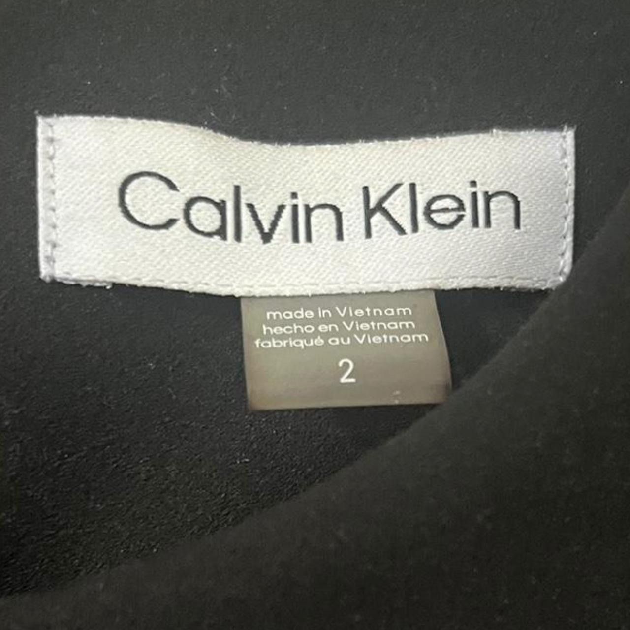 Calvin Klein Calvin Klein Black Bodycon Women’s Tulip-Sleeve Sheath Dress Size XS / US 0-2 / IT 36-38 - 7 Thumbnail