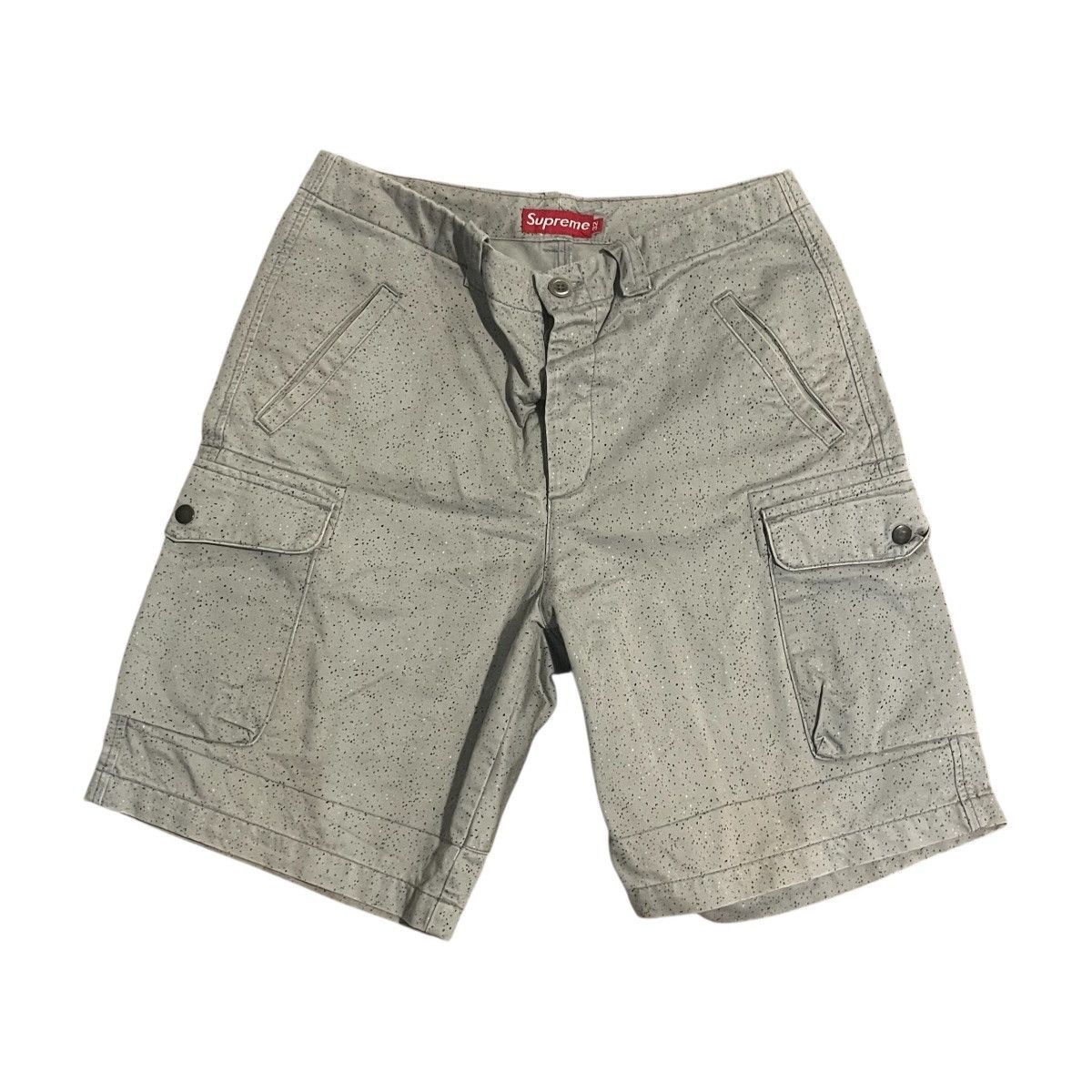 Supreme × Vintage VINTAGE Supreme Speckled Heavyweight Board Shorts y2k Size US 32 / EU 48 - 1 Thumbnail