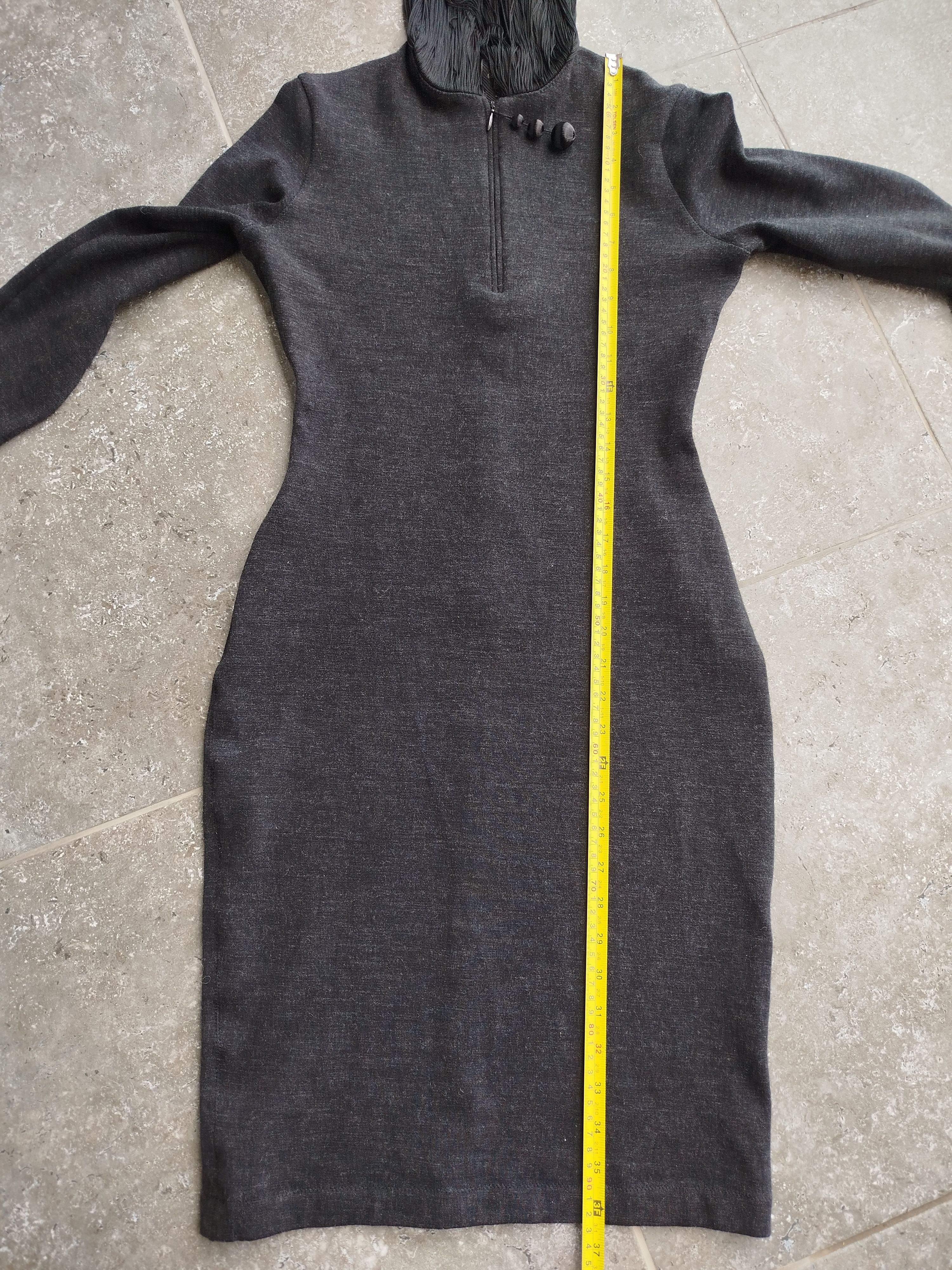 Jean Paul Gaultier Jean Paul Gaultier Dress Bodycon Hooded Italy Vintage 90s Size S / US 4 / IT 40 - 22 Thumbnail